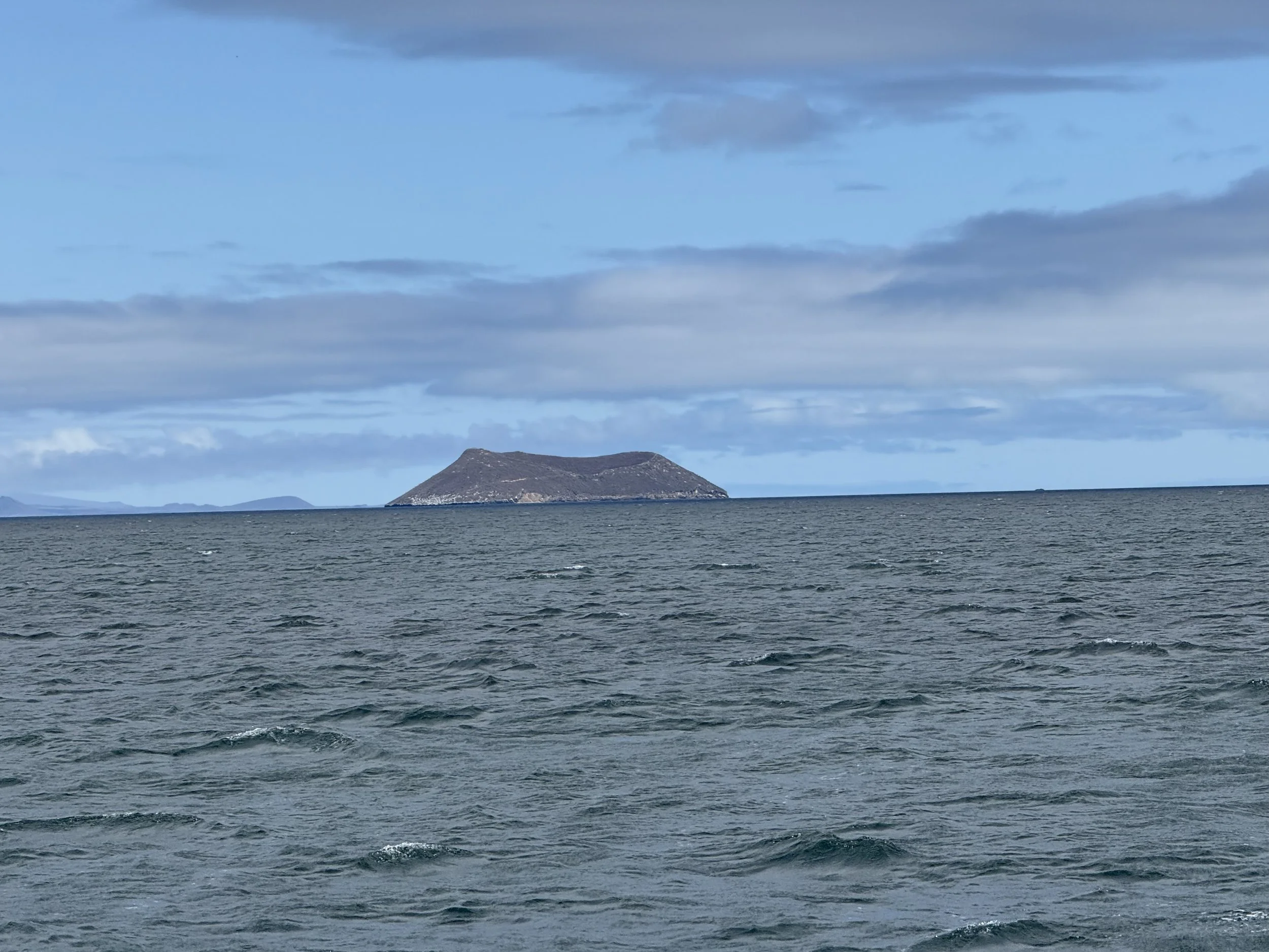 Remote island in the Galapagos