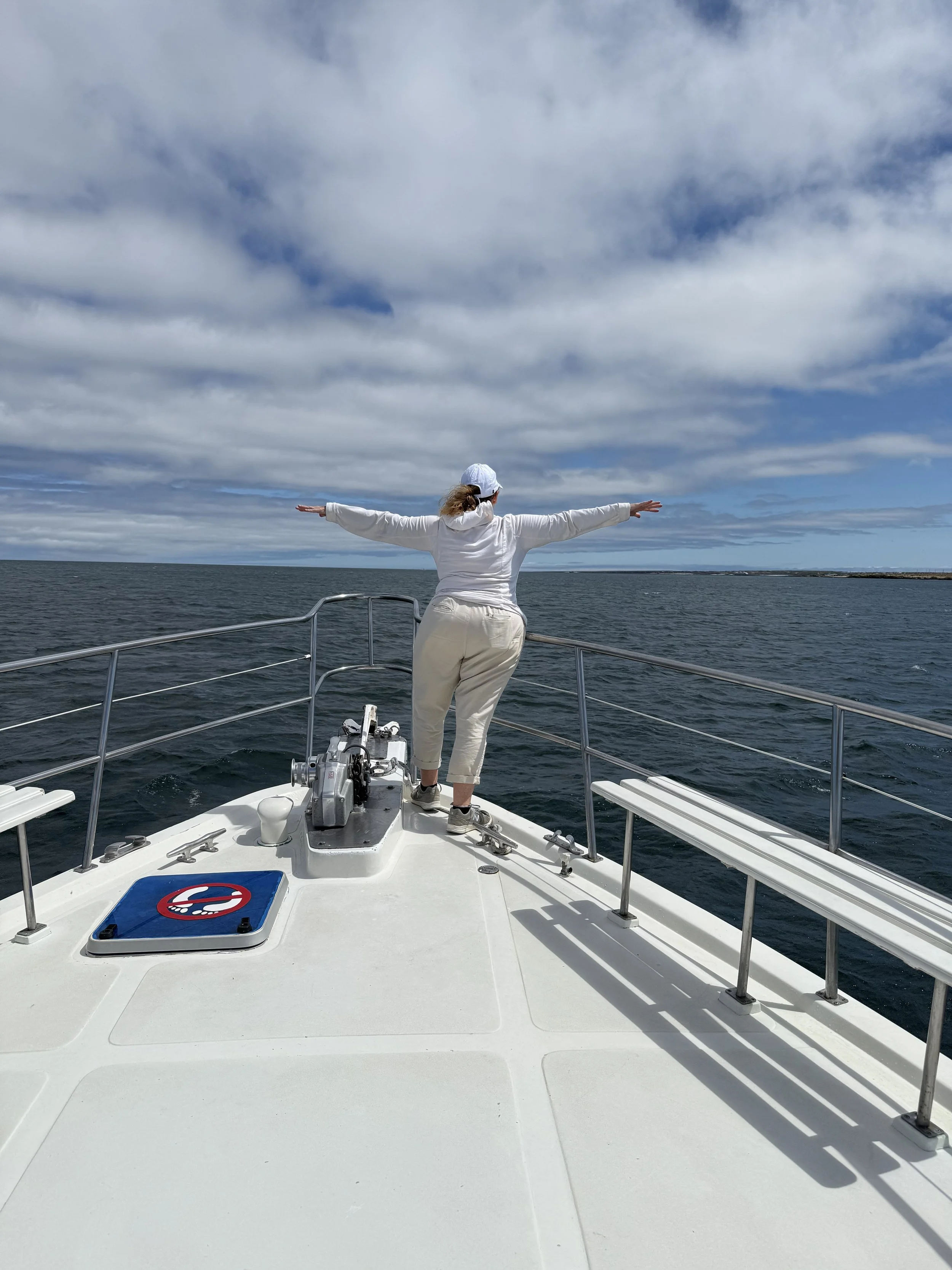 Amy having a Titanic moment