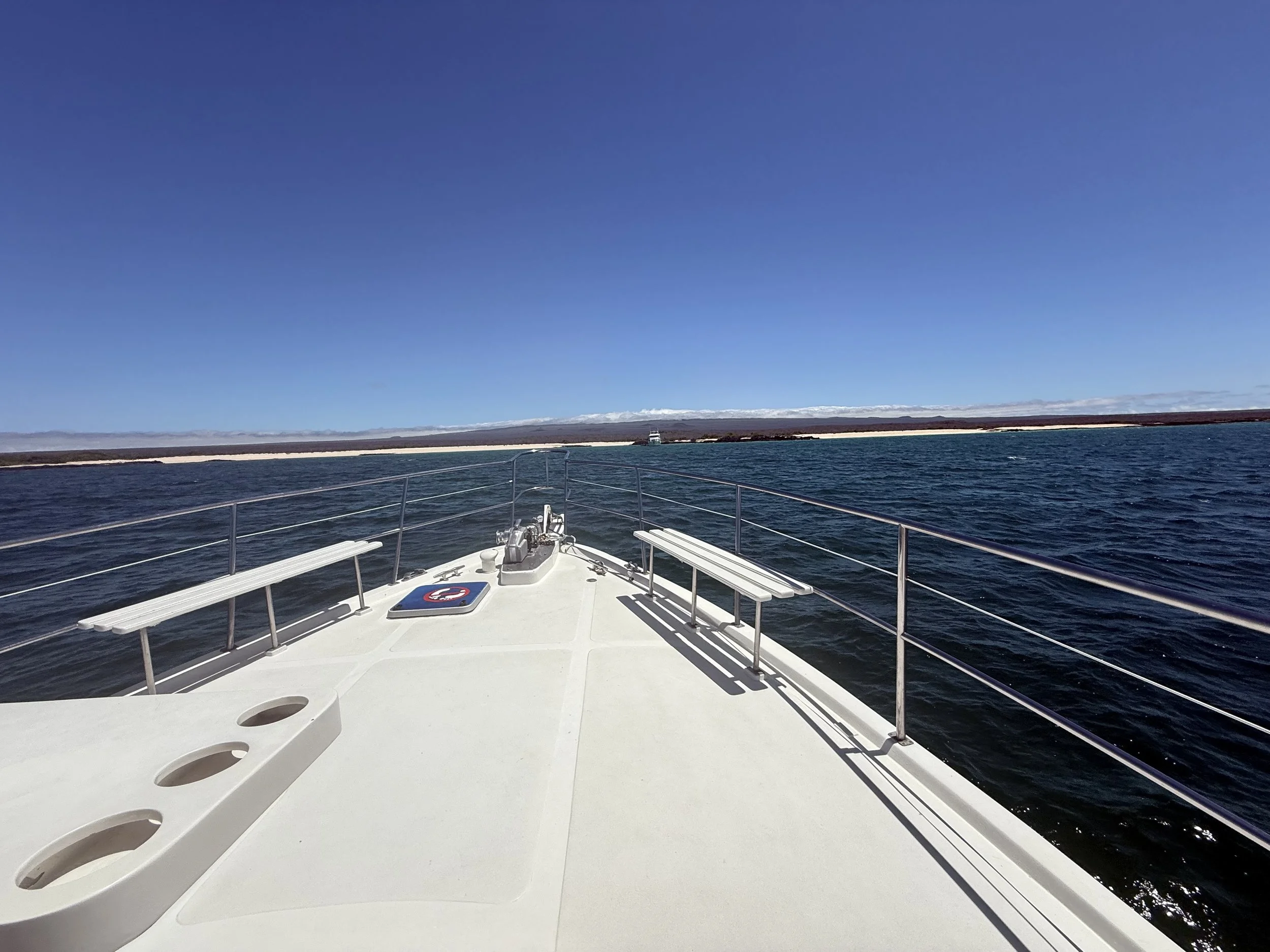 Approaching Bachas Beach