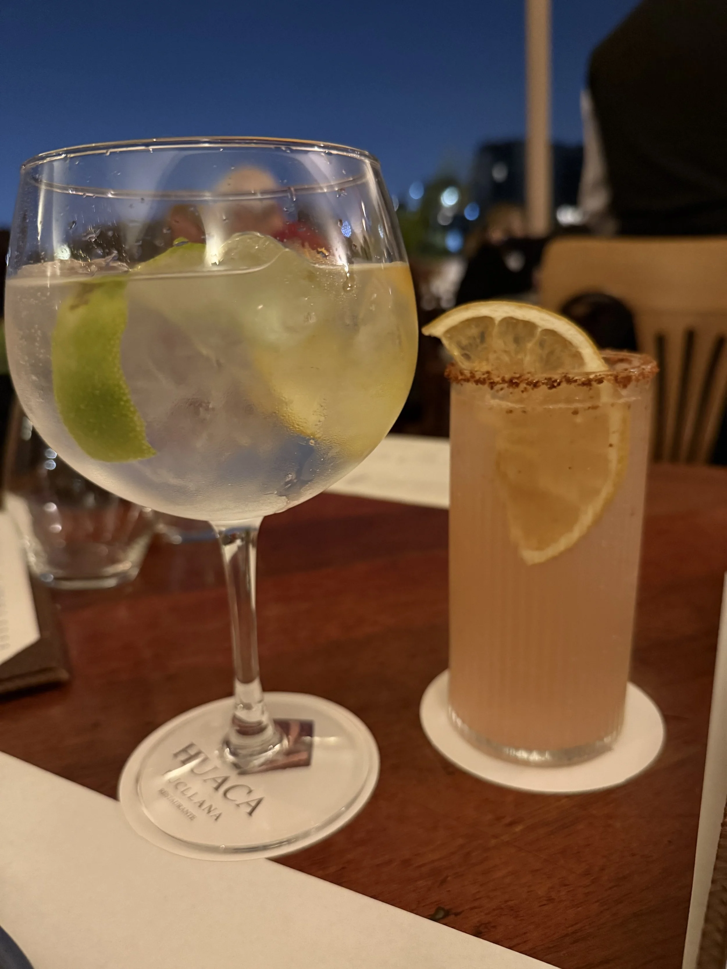 Gin and Tonic and Paloma