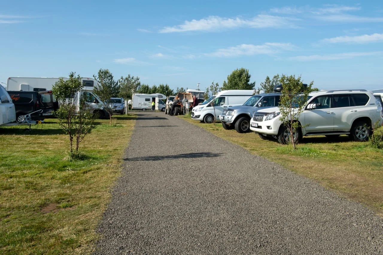 Campsite in Budardalur