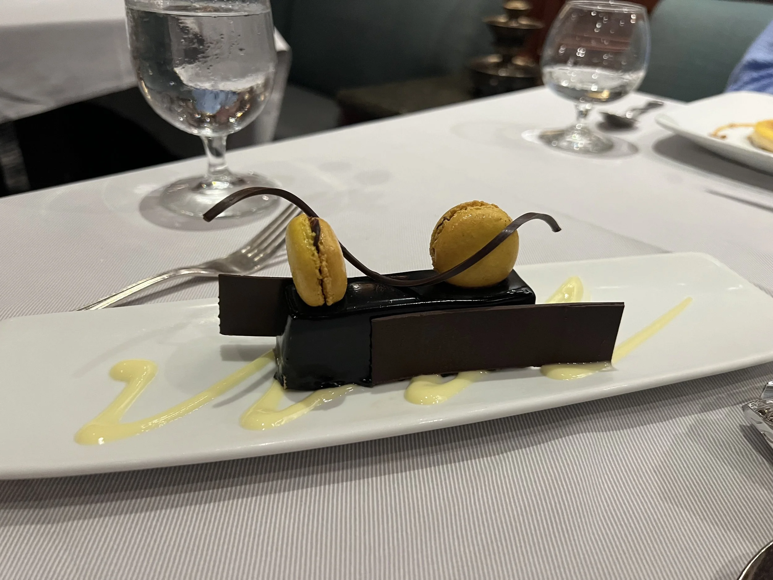 Dessert at Crown Grill