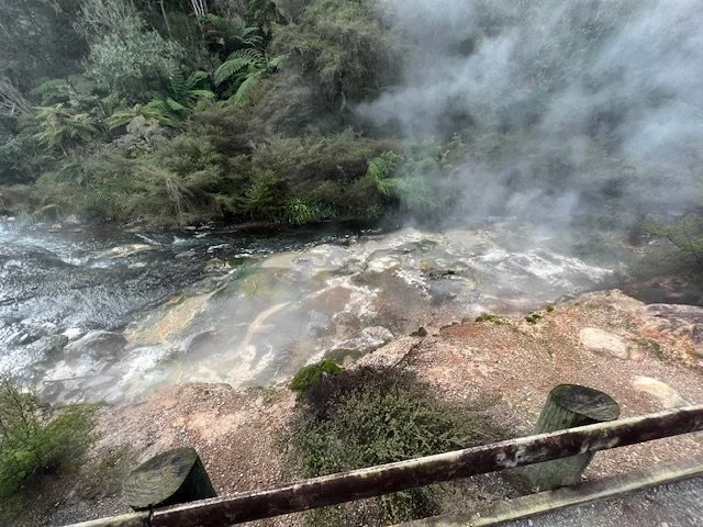 steamy river