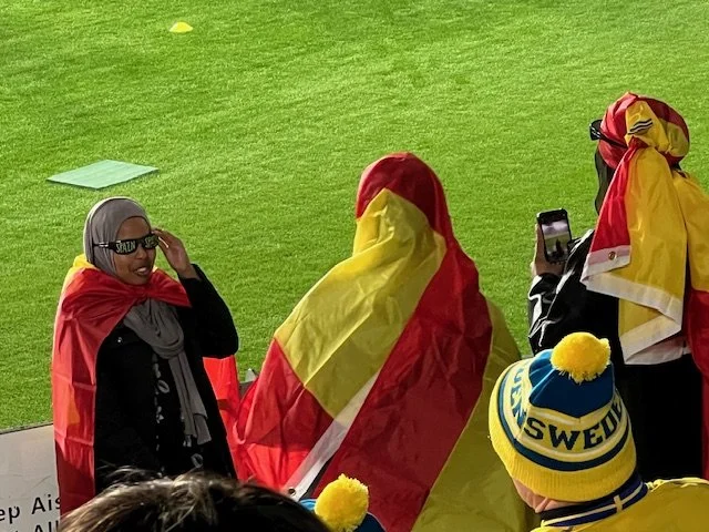 Some Spanish fans