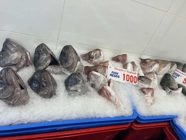 Fish heads?