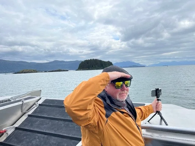 Me looking for Whales.