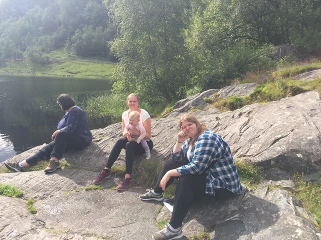 Sandy, Miriam &amp; Ingrid and Pearl