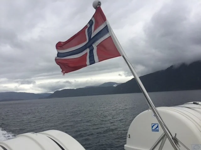 View from back of Ferry