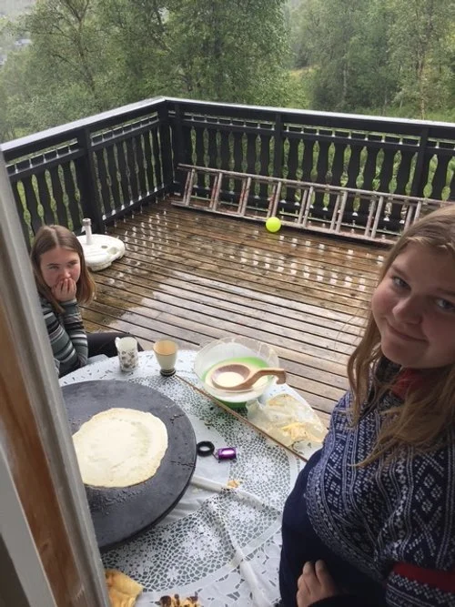 Pearl giving it a try