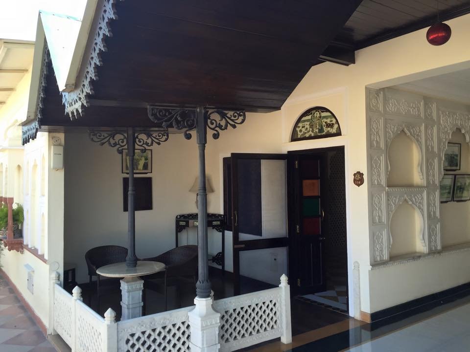 Entrance to our room