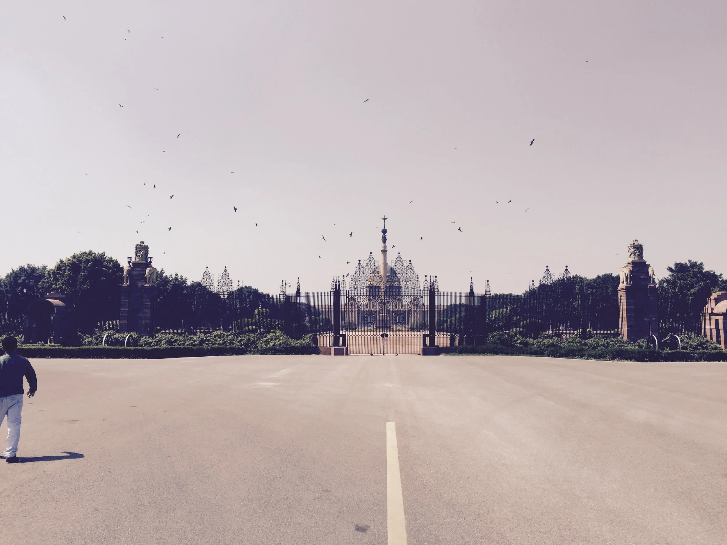 Rashtrapati Bhavan Forecourt