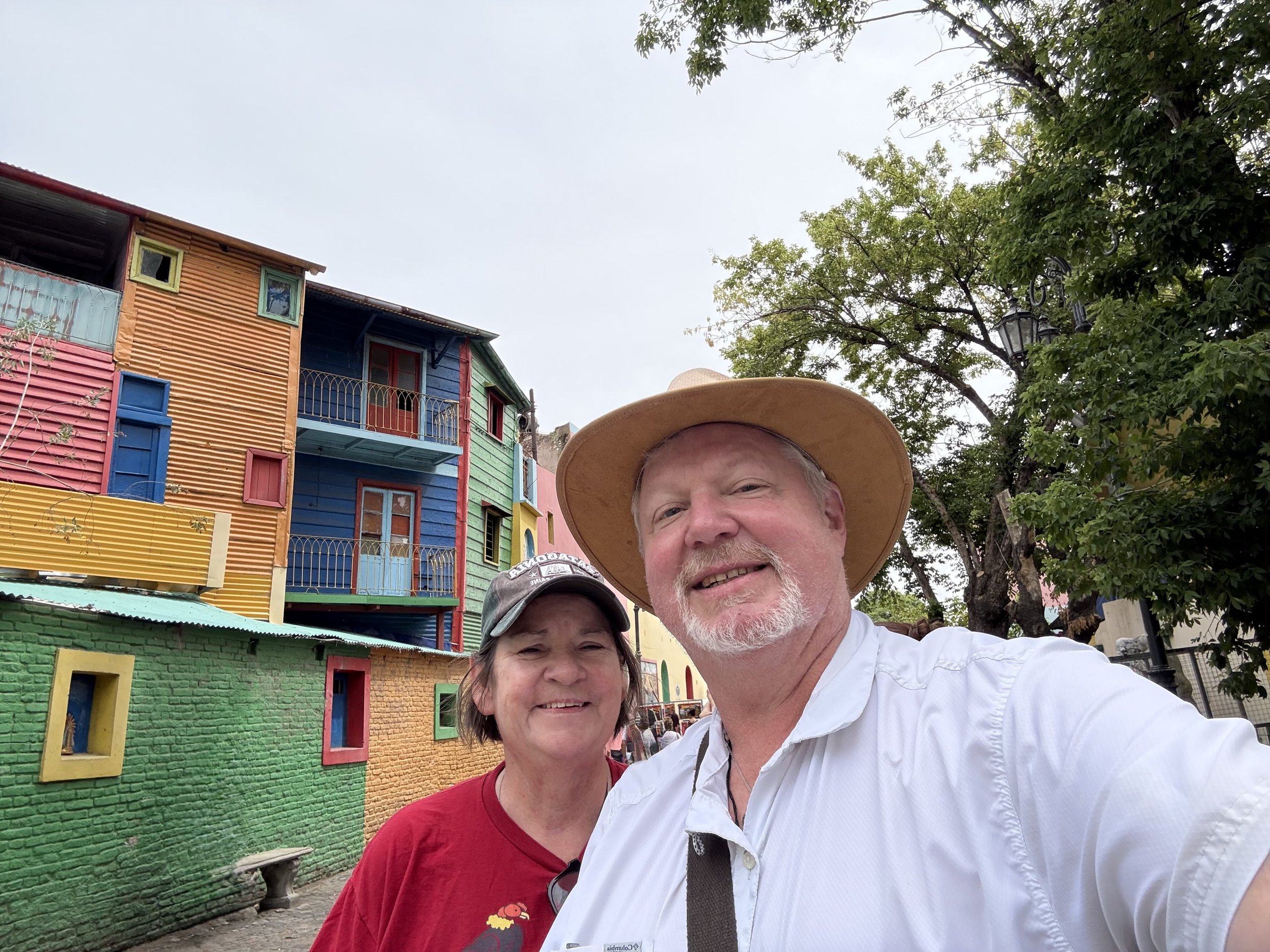 More colorful buildings in La Boca