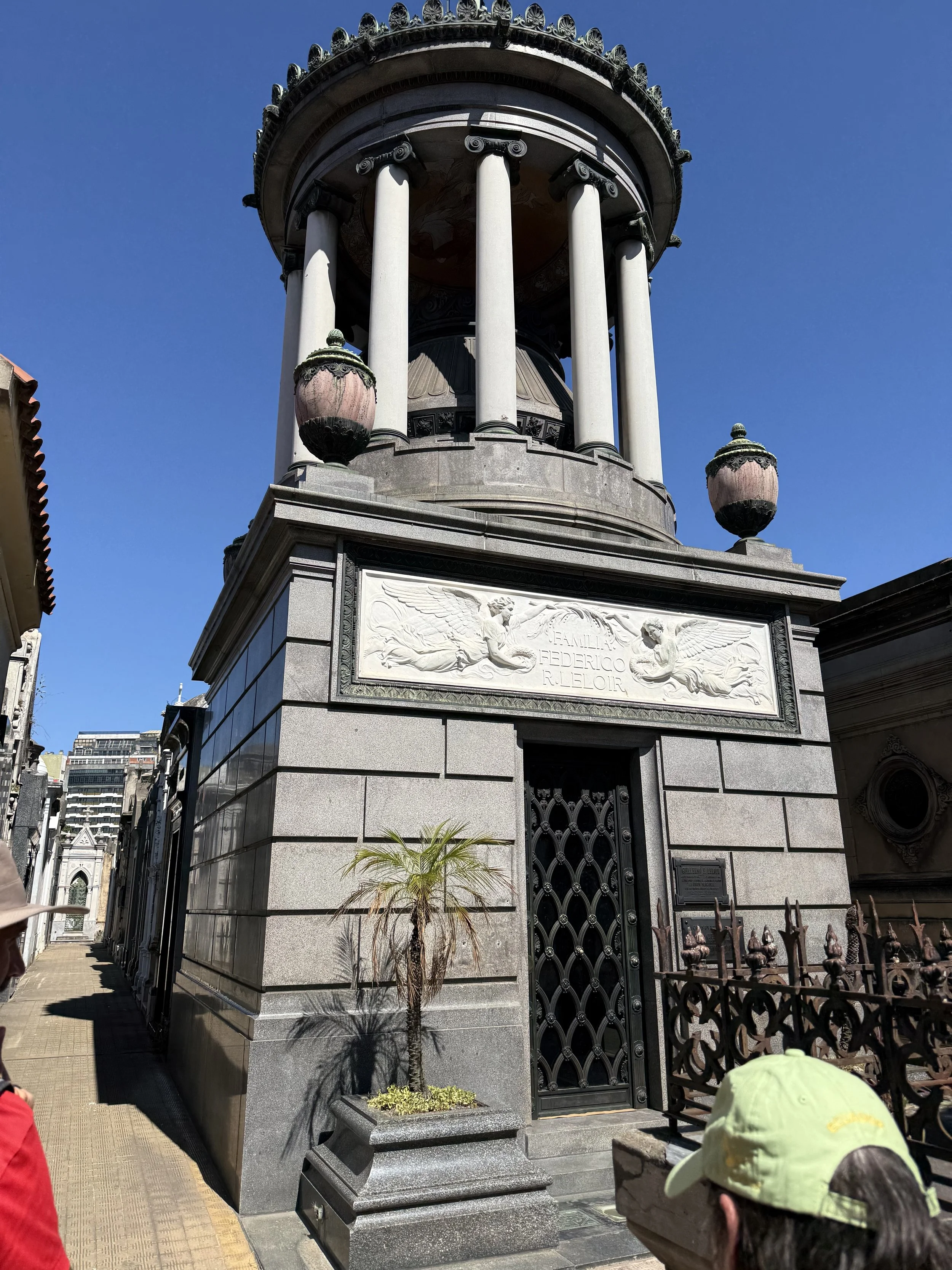 Luis Federico Leloir’s family mausoleum