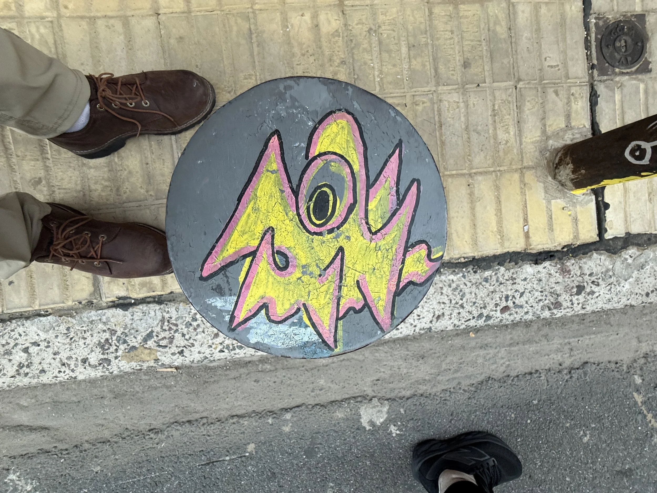 Art on the pavement