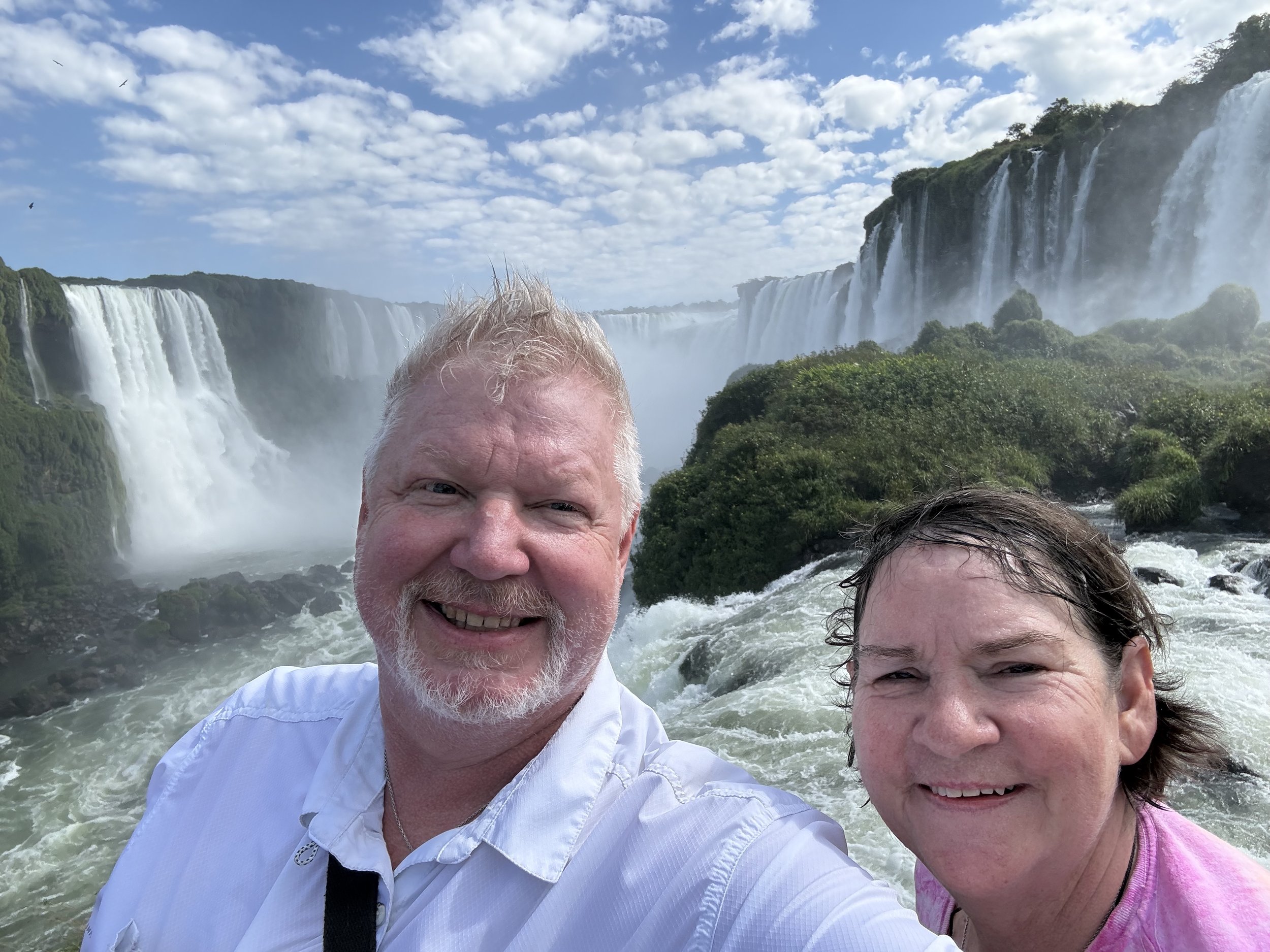 All wet from the mist!