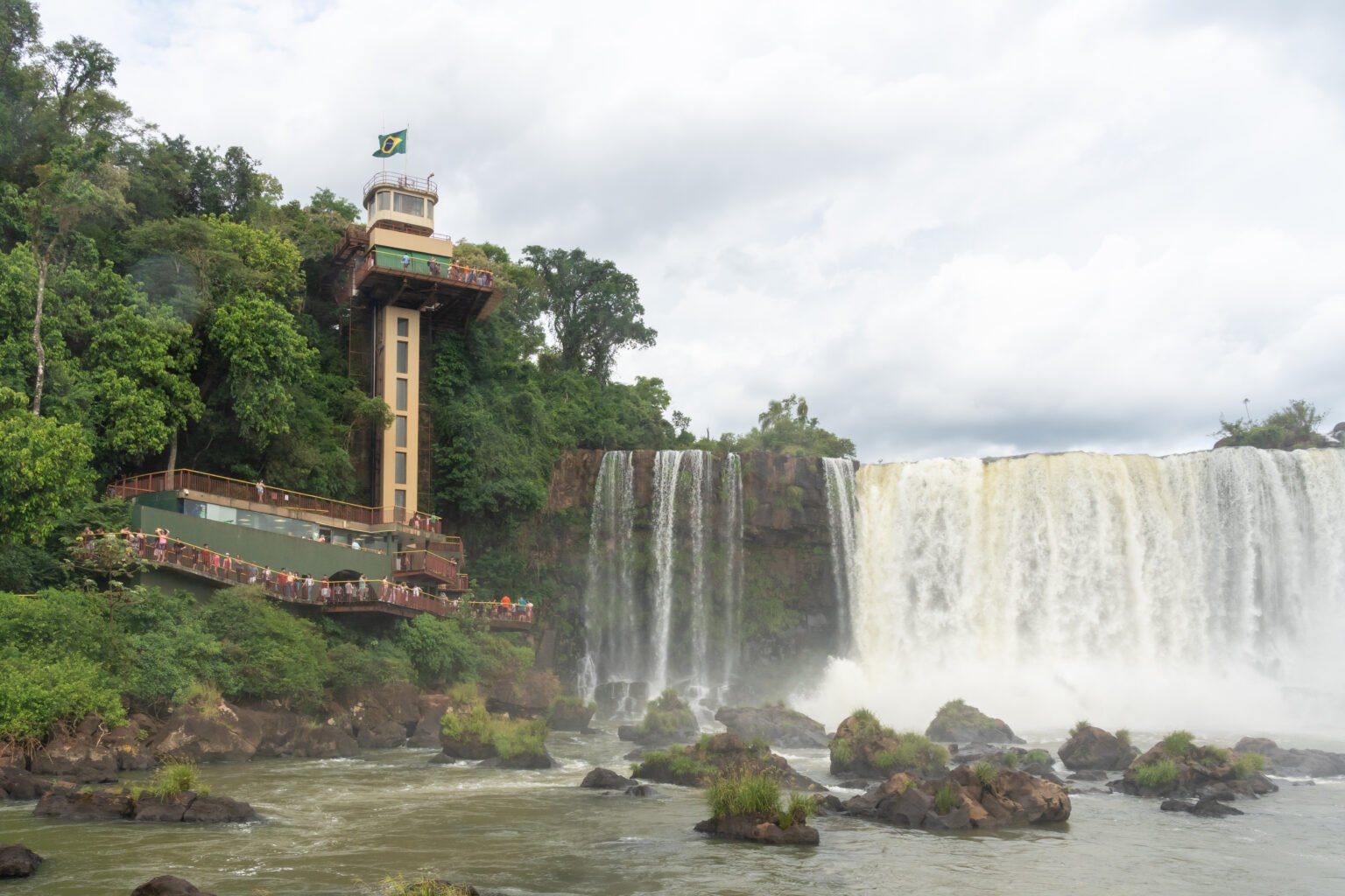 Elevator to the top.