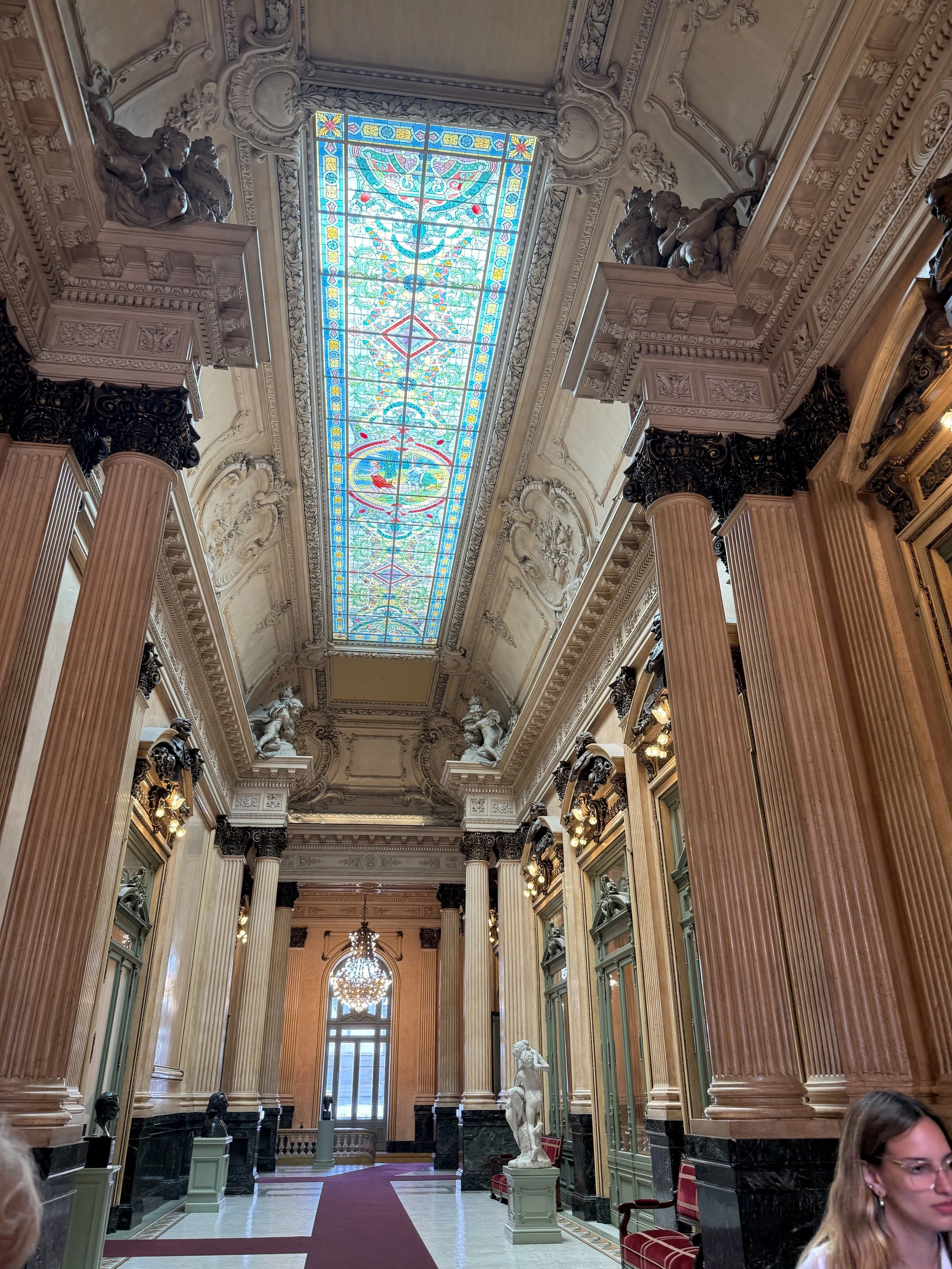 Ceiling in the Gallery of Busts
