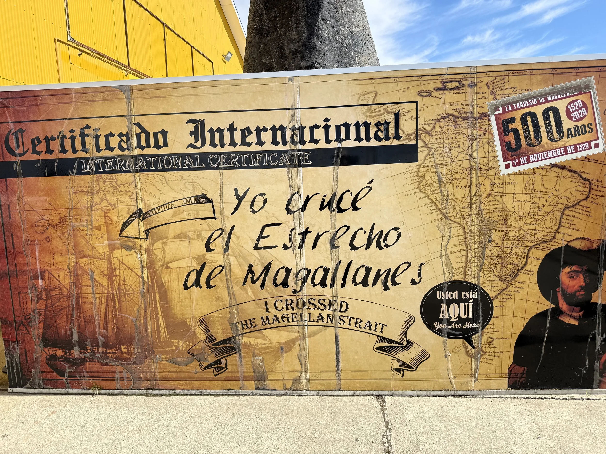 International Certificate for crossing Magellan Strait