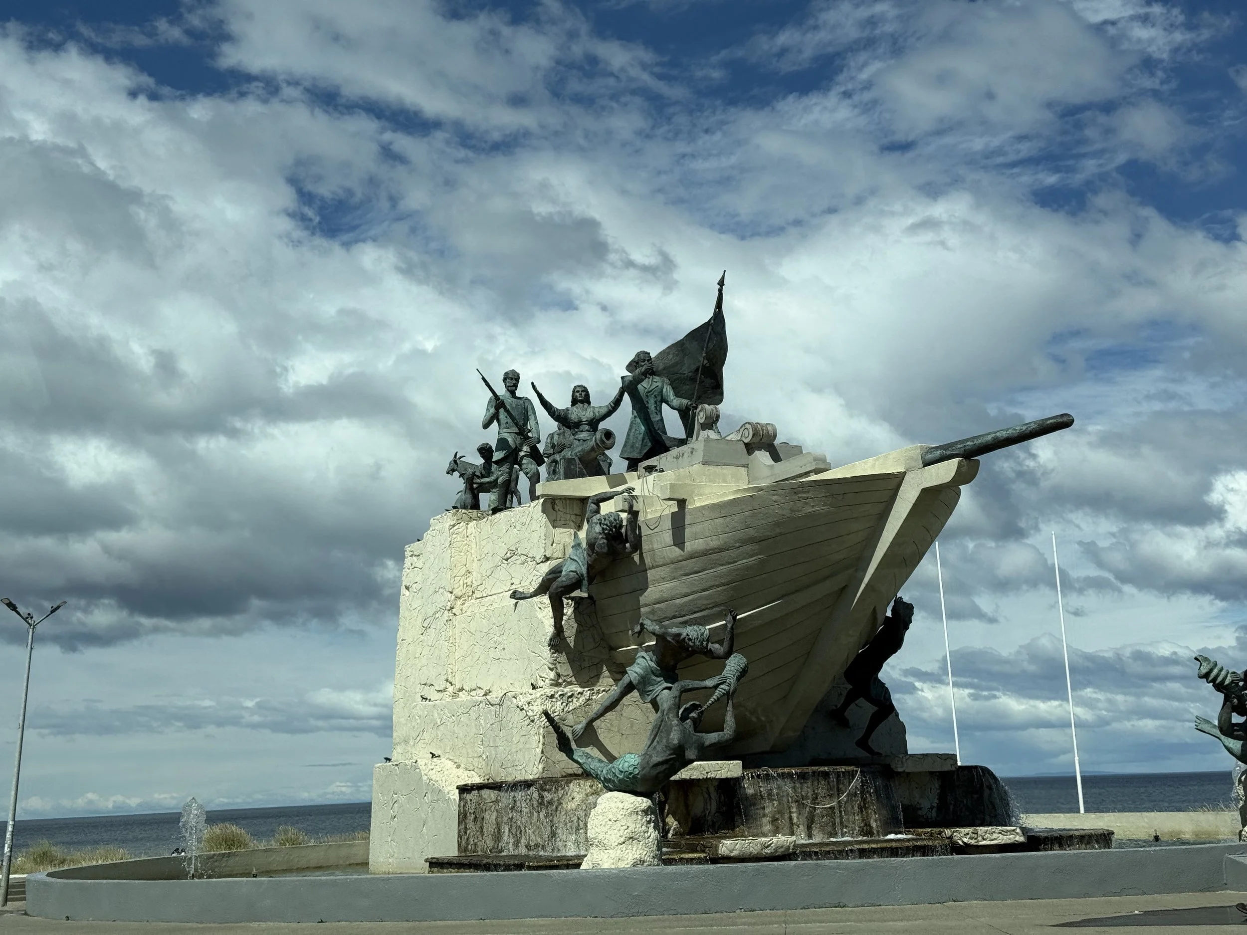 Monument to the crew of Schooner Ancud