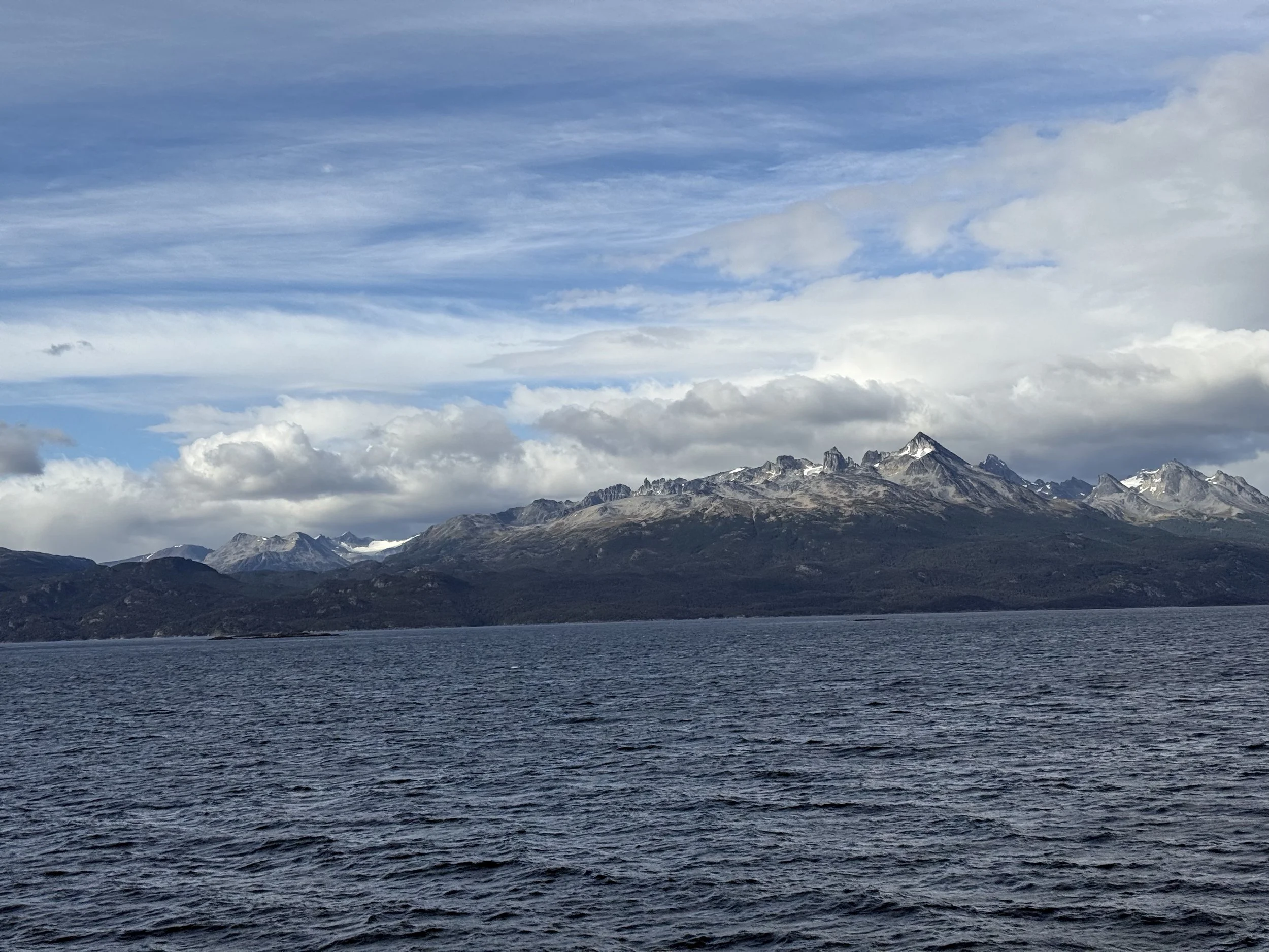 Martial Mountains as we approach Ushuaia