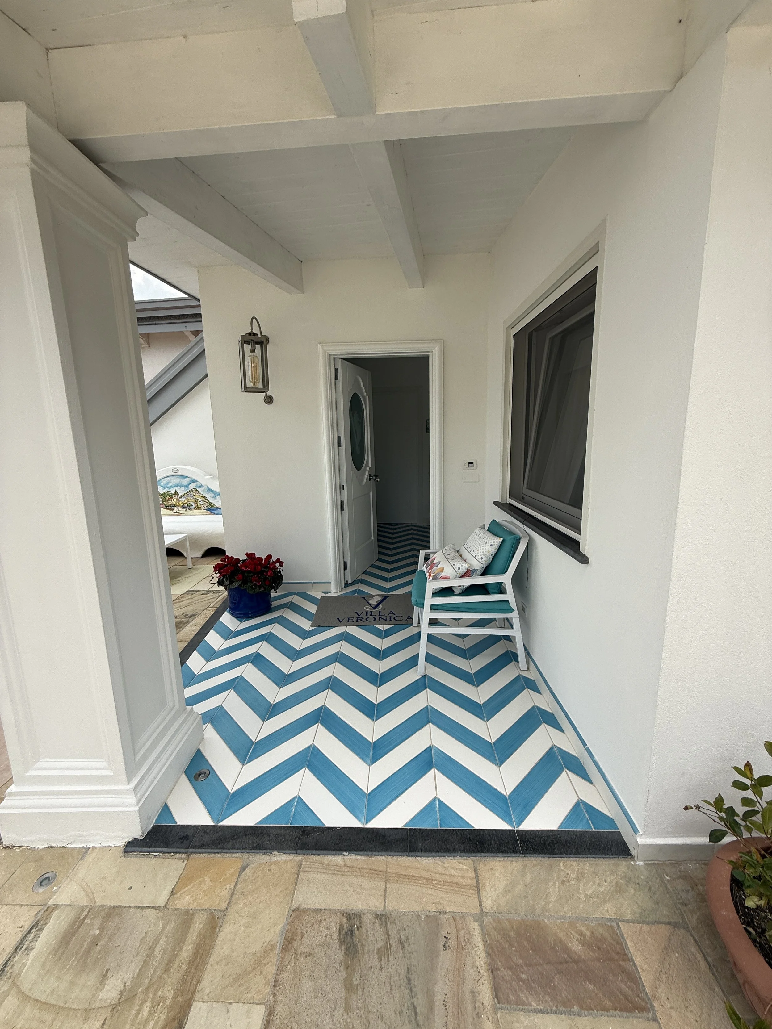 Outside Entry of suite