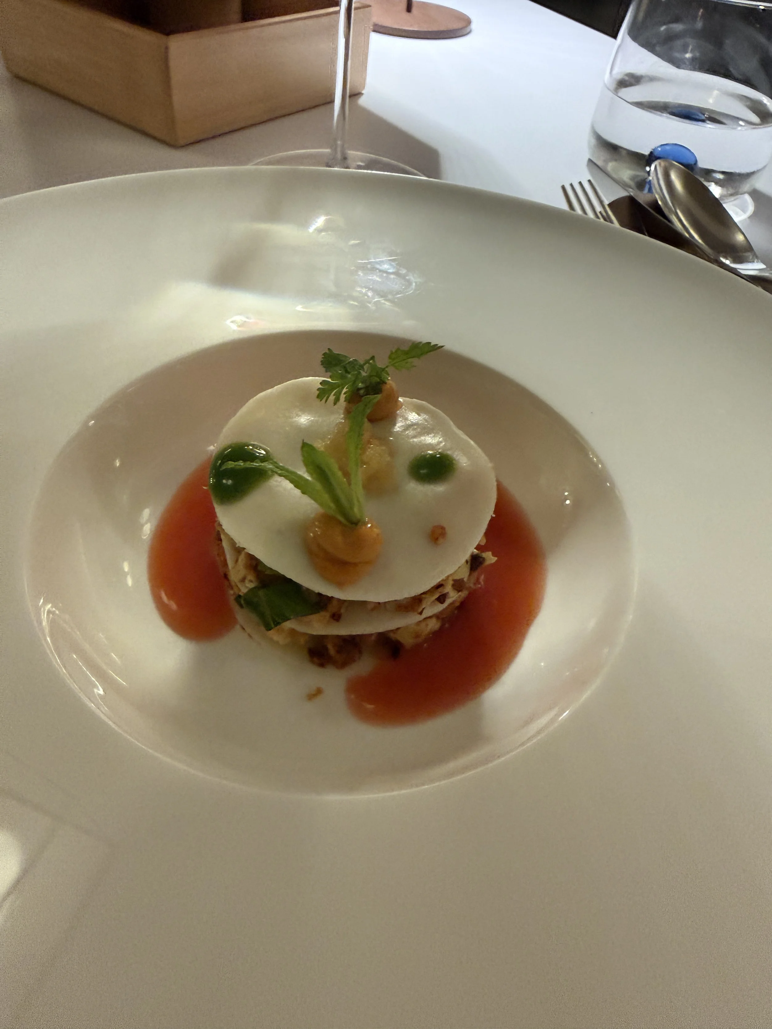 Buffalo Mozzarella with local vegetables
