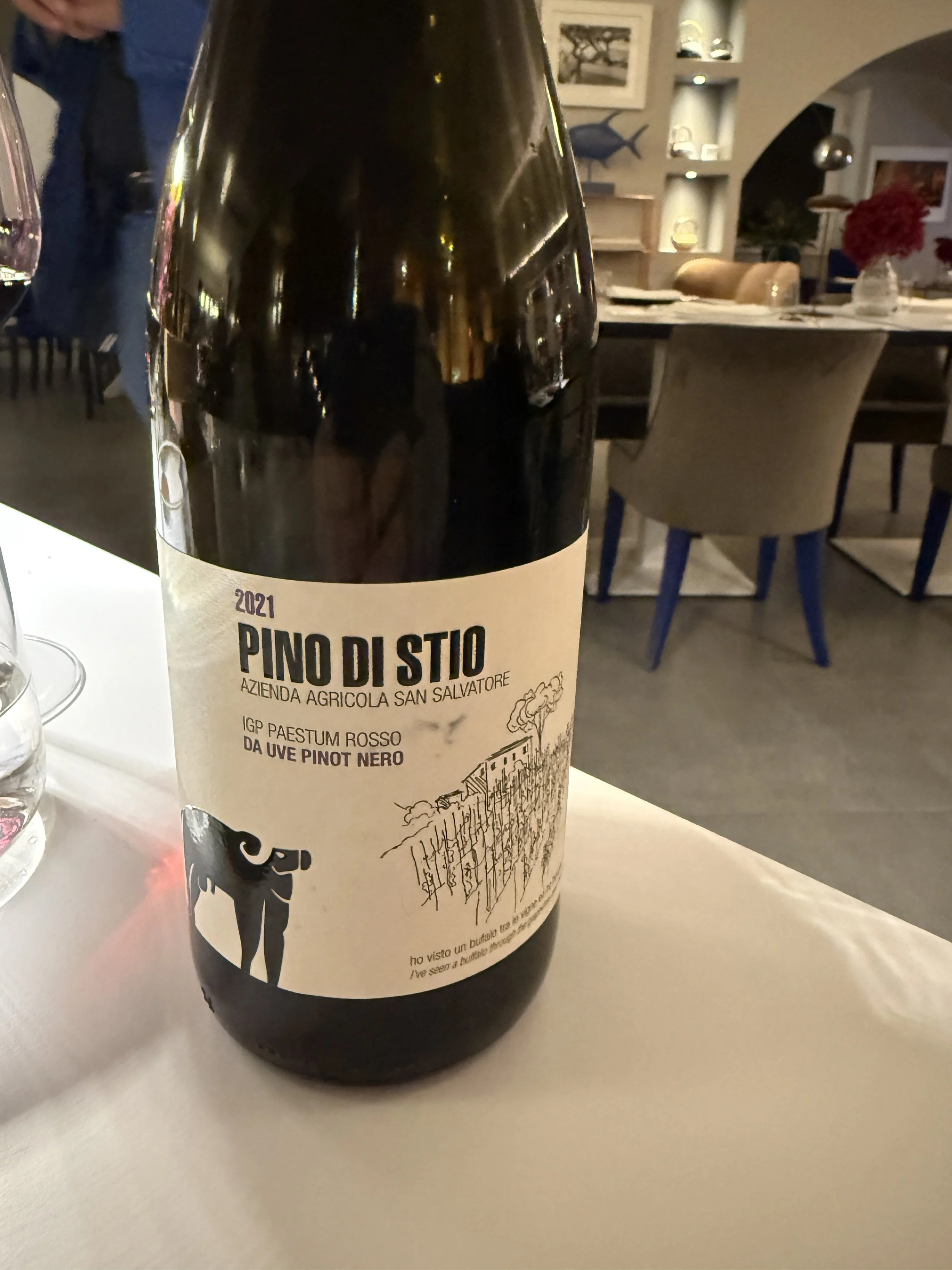 Pinot Noir from southern Italy.