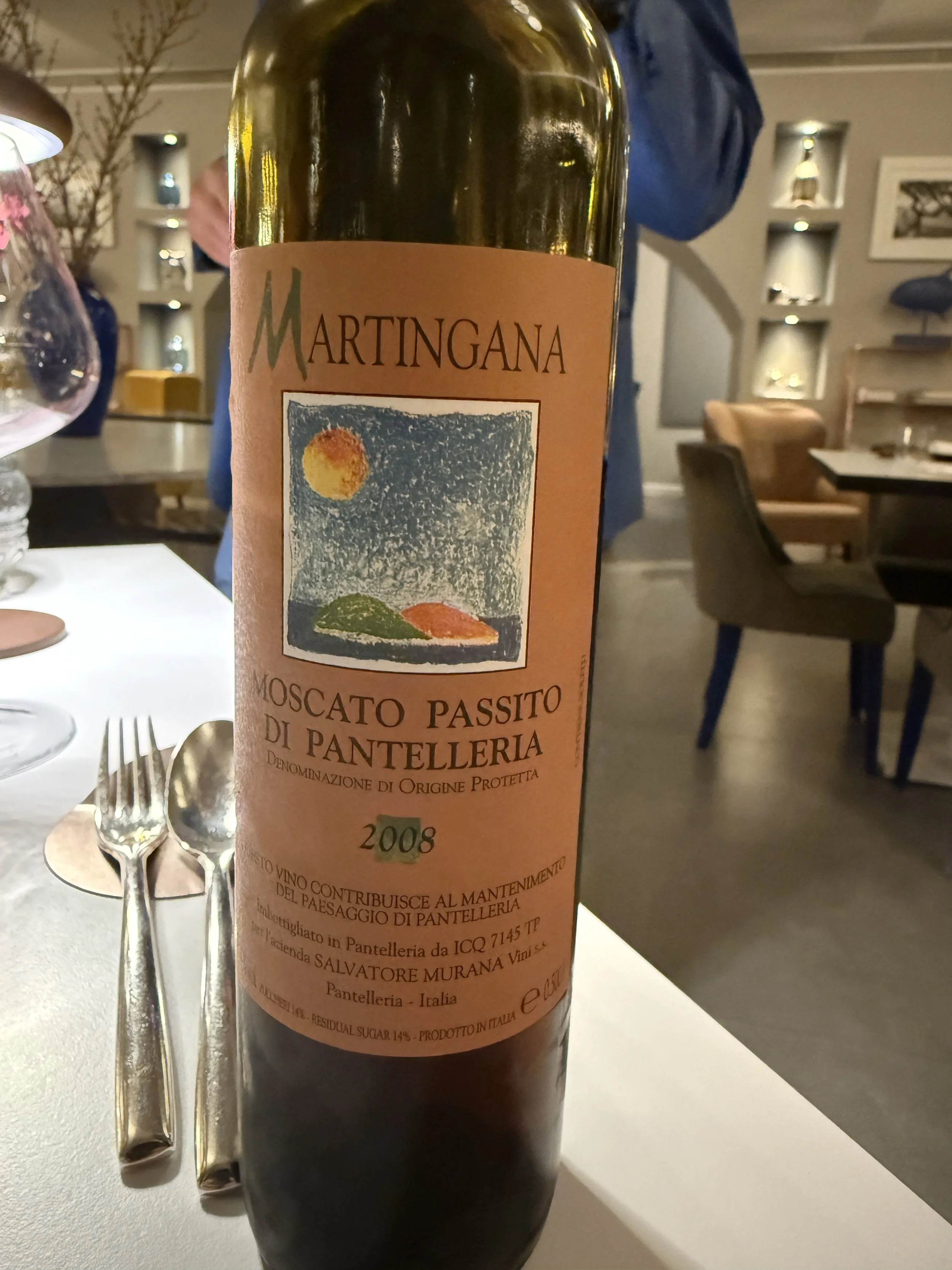 Moscato from the Pantellaria island in Sicily
