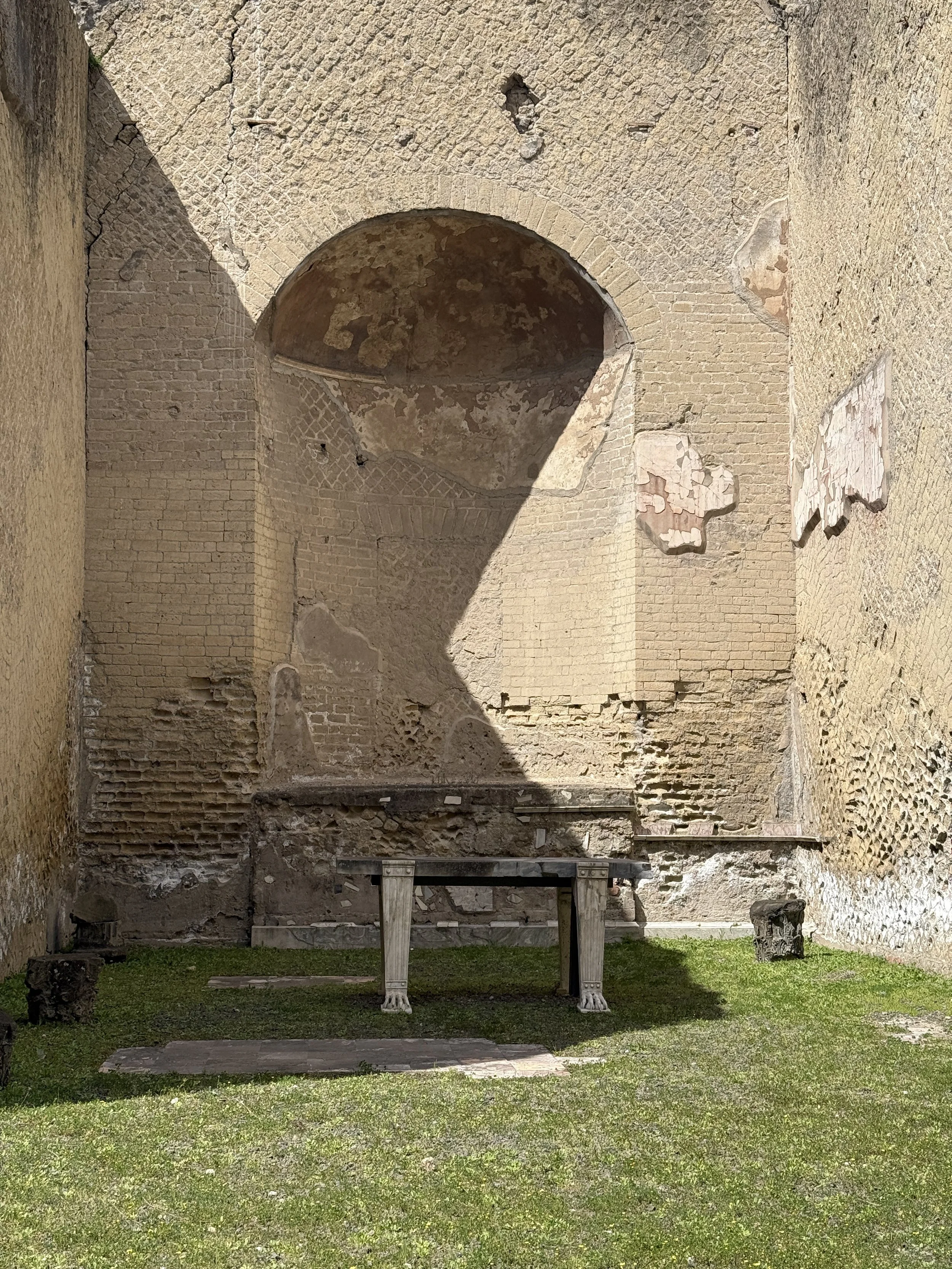 Alcove with alter