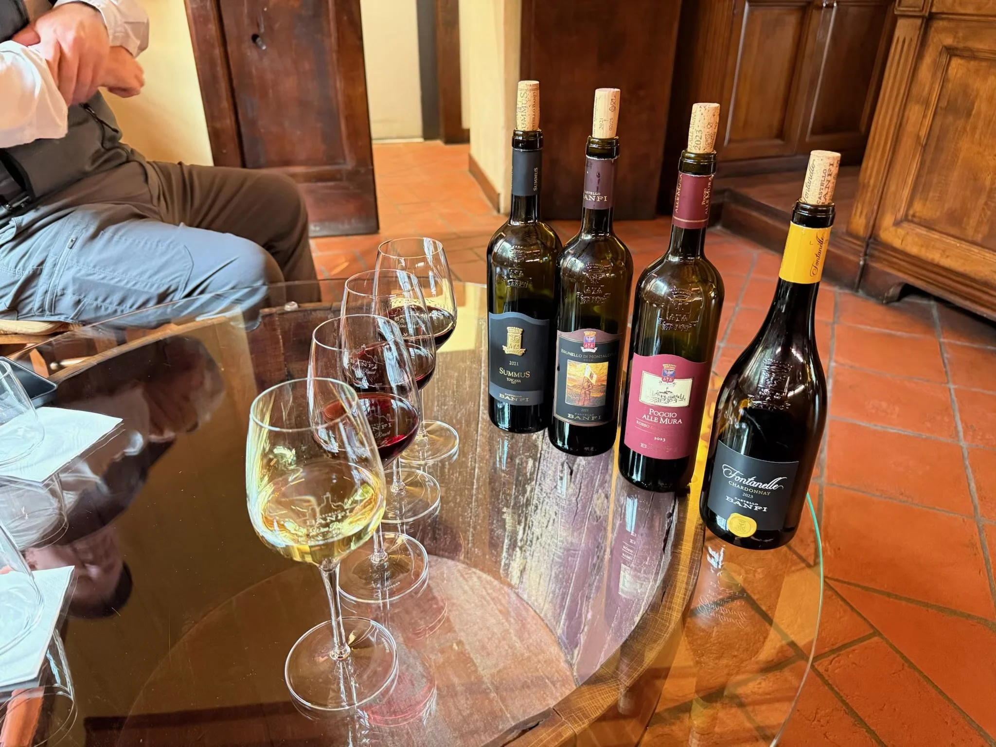 Sandy's tasting