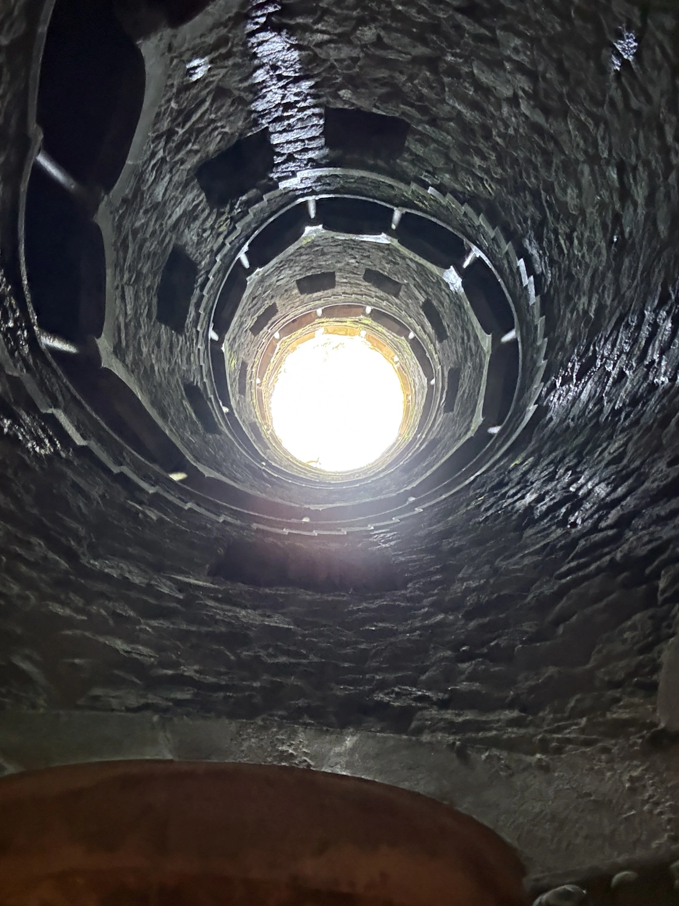 Looking up from the bottom