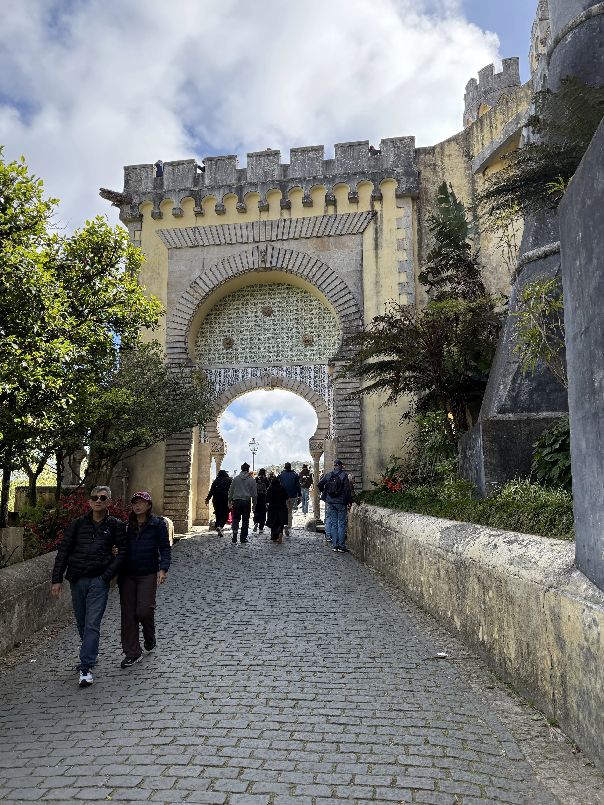 Entrance to the Palace.