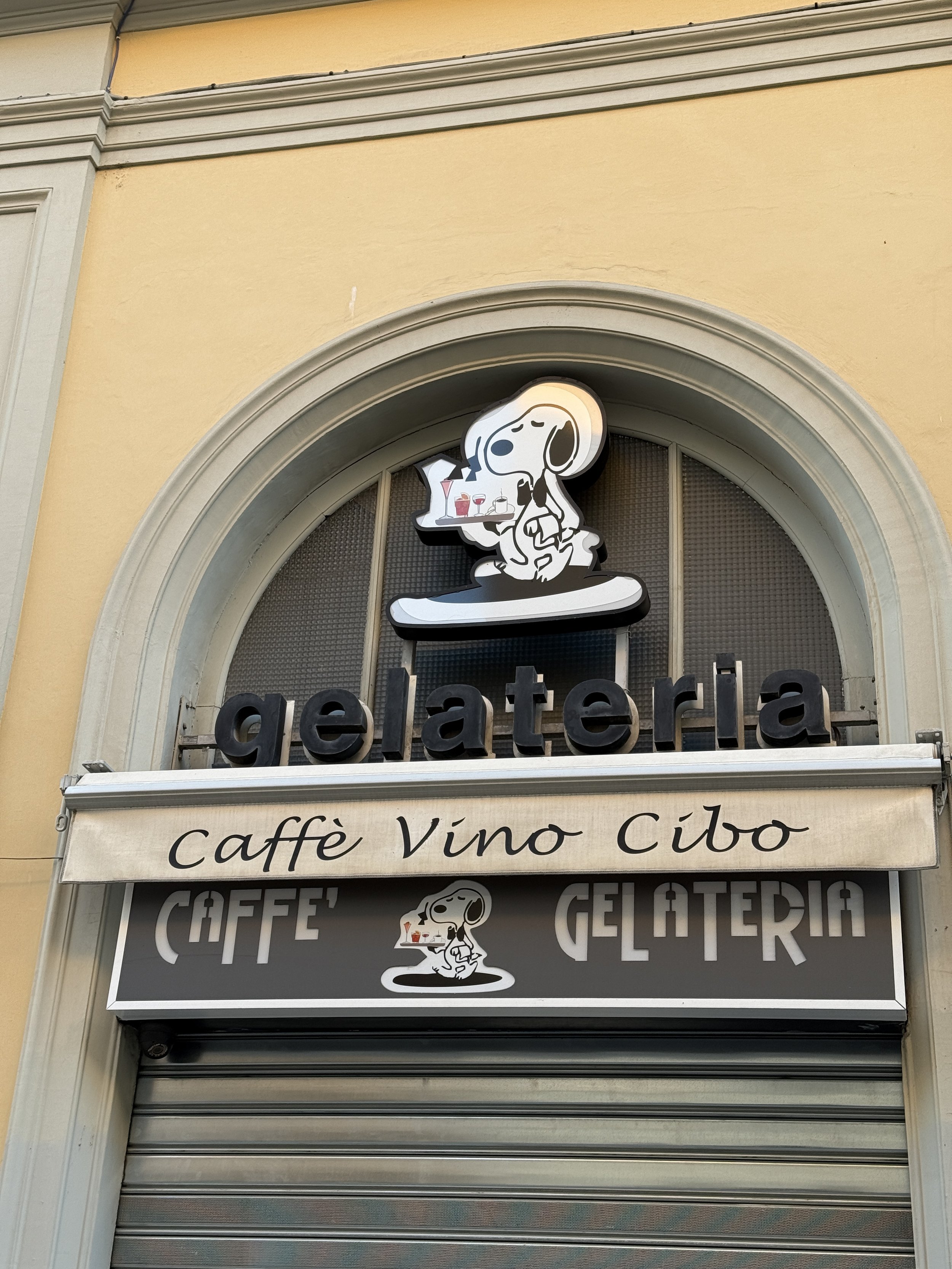 Gelato store