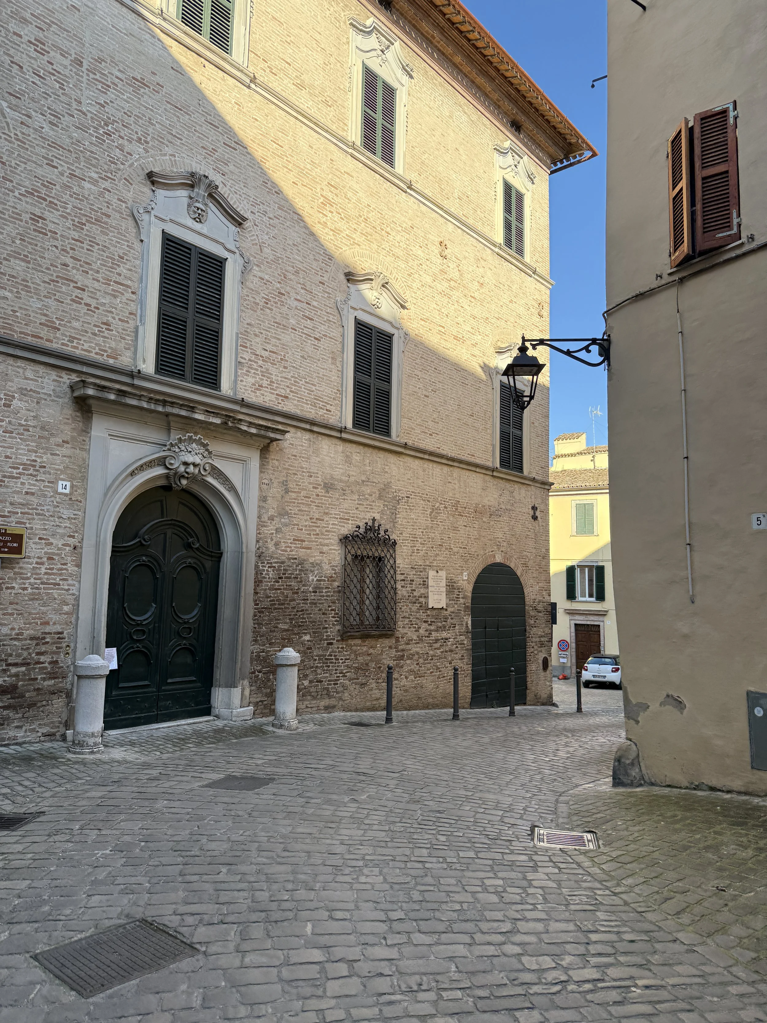 Side streets of Jesi