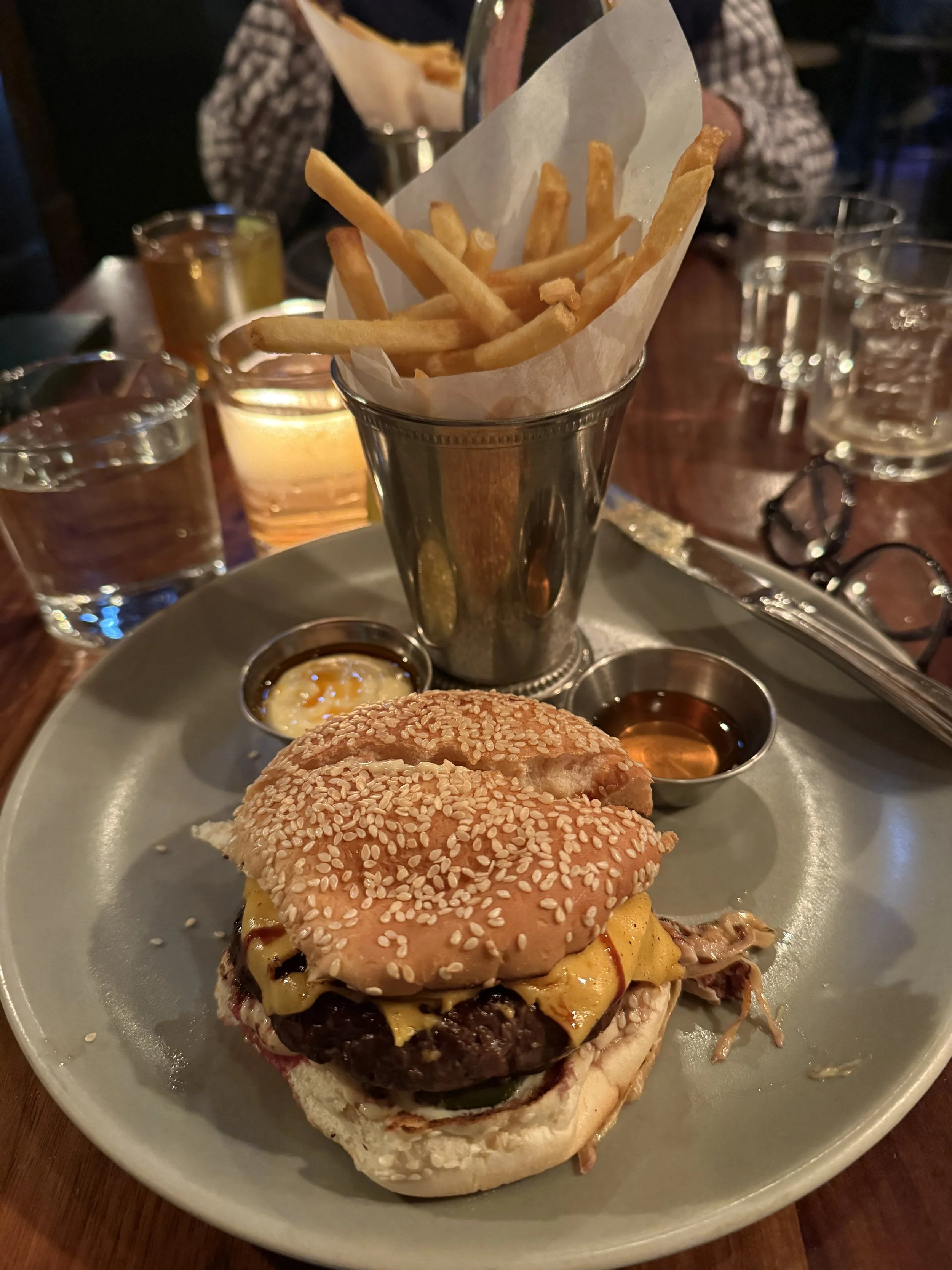 The Loyalist Original Cheeseburge.