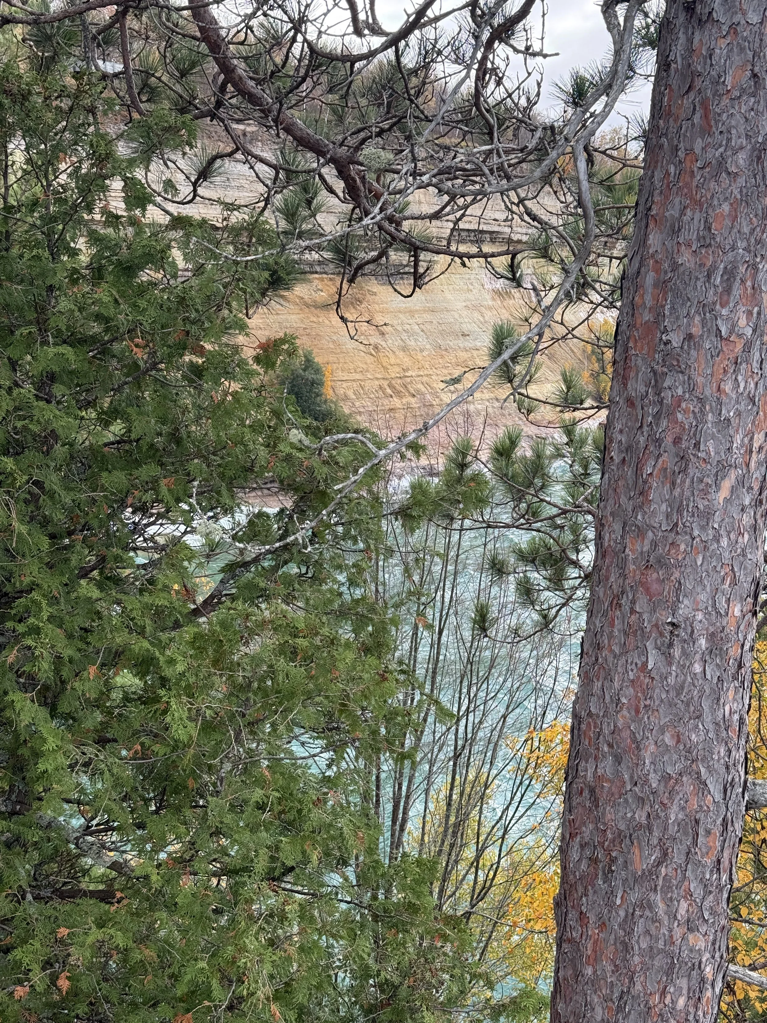 Colorful sandstone