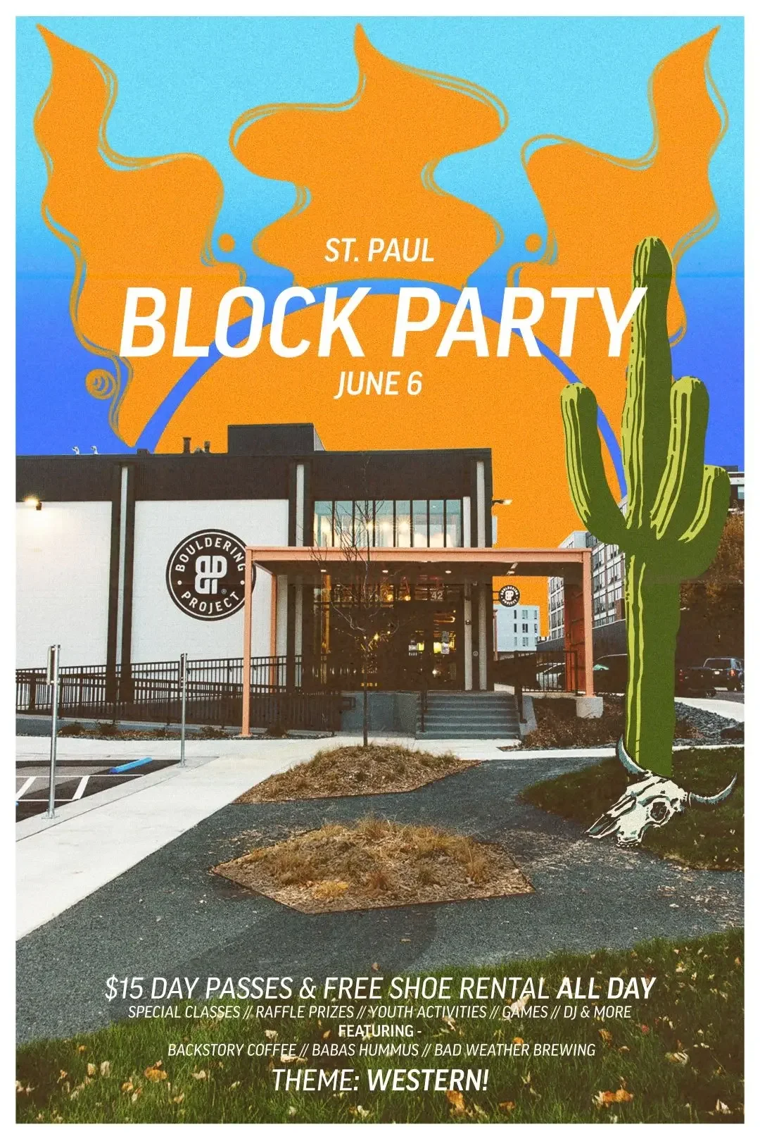 Bouldering Project St Paul Block Party!