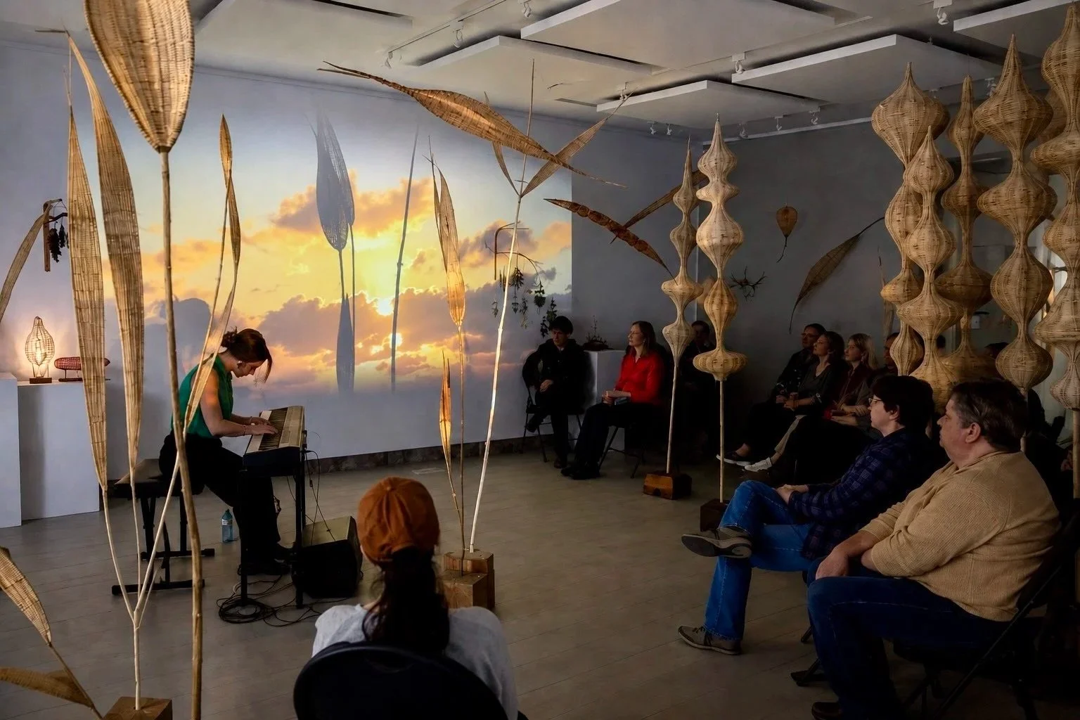Stop the clock Becky Reesor Saint Andrews Immersive Piano Concert New Brunswick Canada