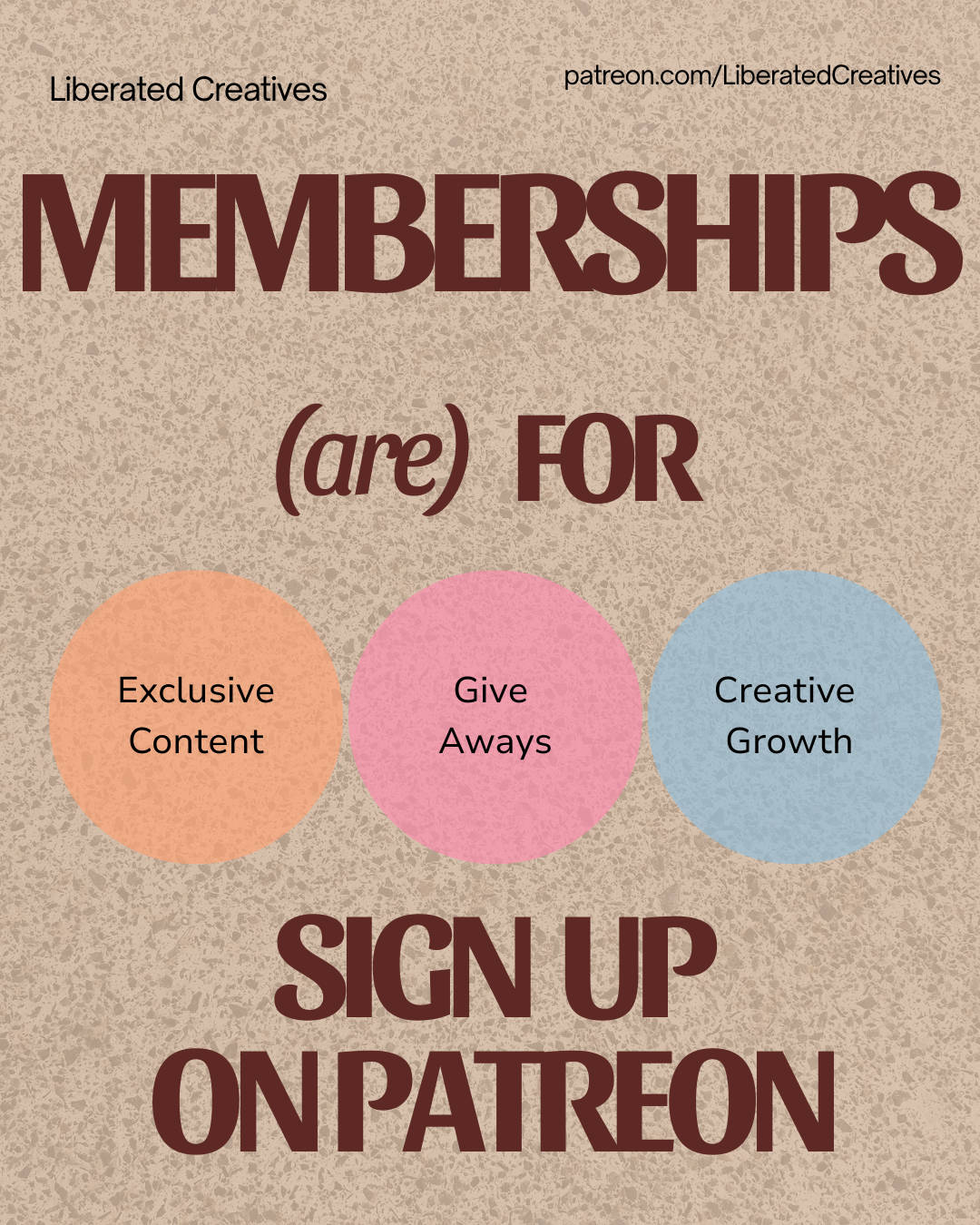 Become a Member on Patreon!