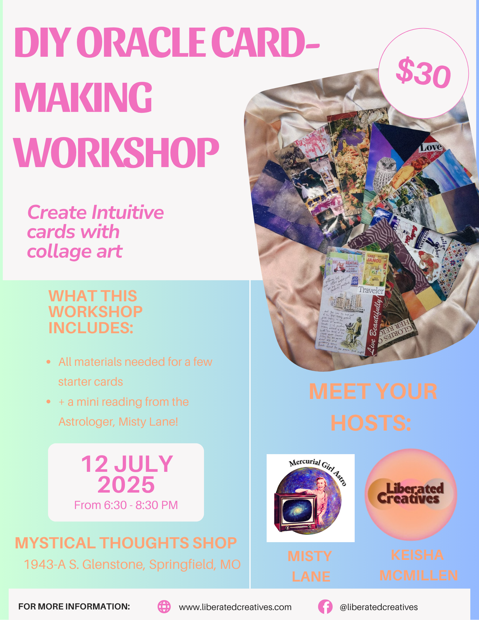DIY Oracle Card-Making Workshop