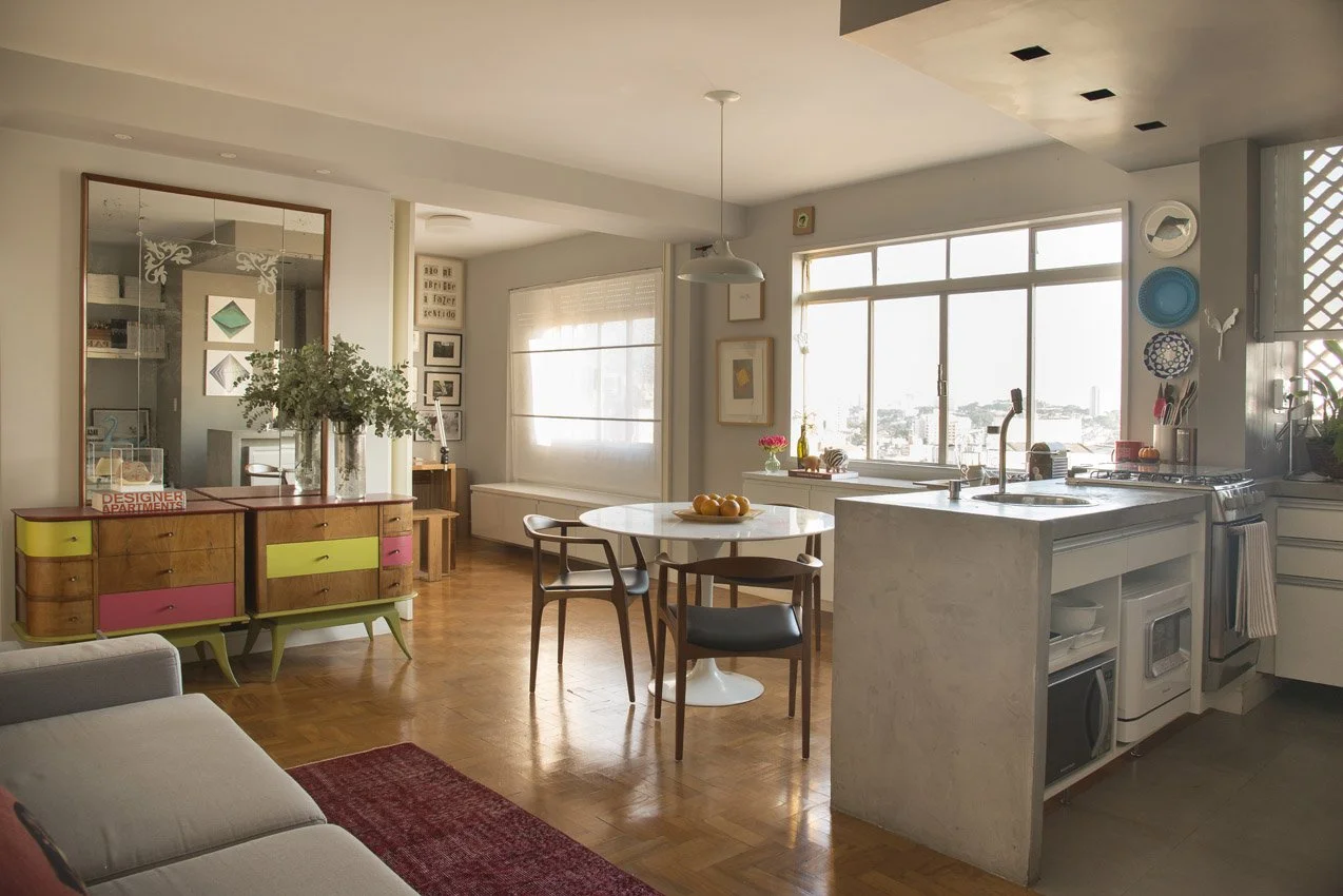 Apartamento antigo com novo layout