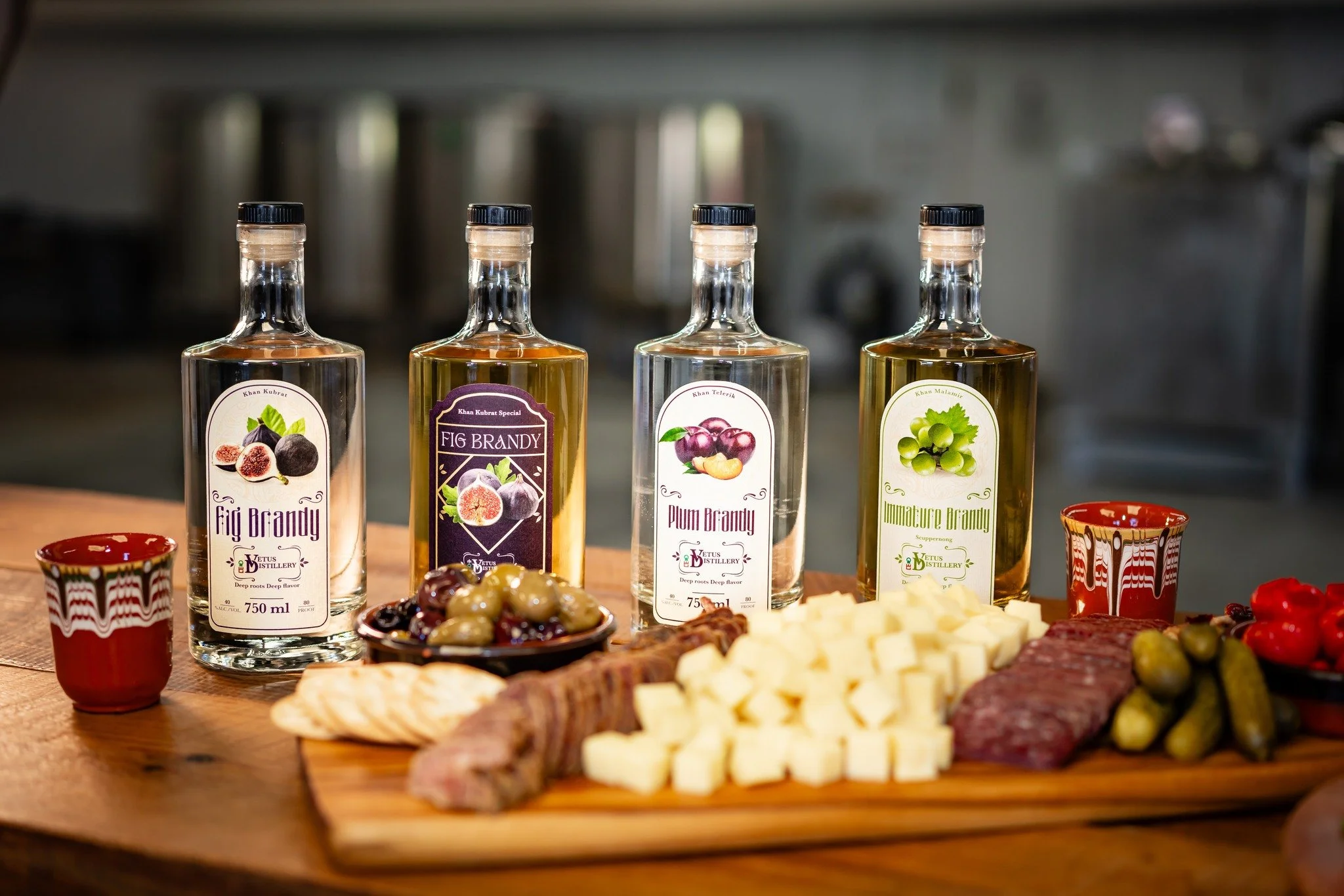 From fig to plum to the freshness of green grape&mdash;our brandies are crafted to capture the true character of the fruit. 🍇🥂 Perfect for sipping neat or pairing with a beautiful spread of cheese, charcuterie, and other snacks.

Which flavor would
