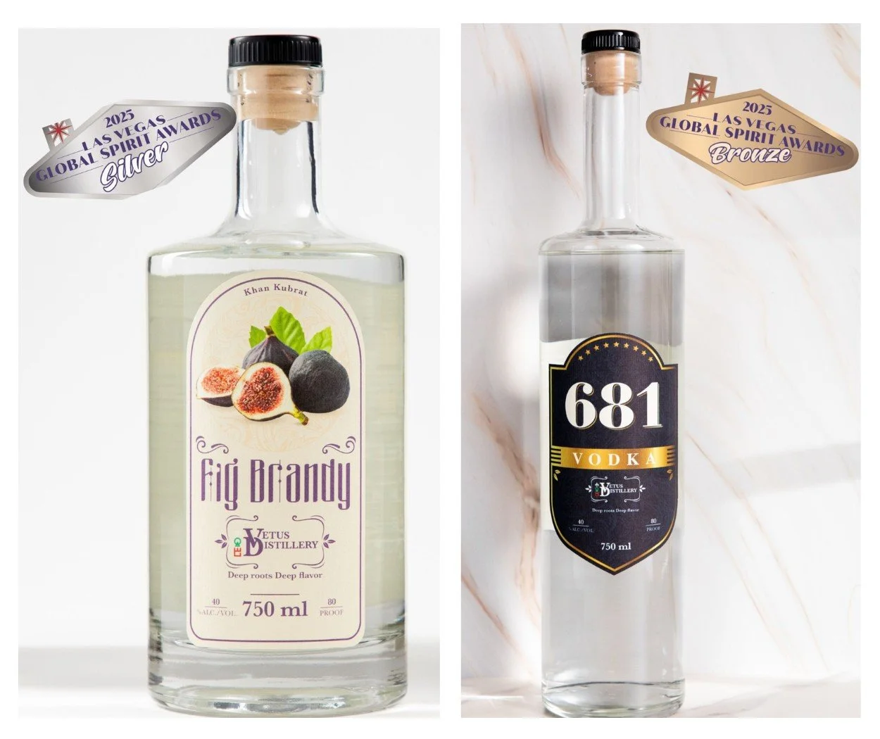 We&rsquo;re thrilled to share that our spirits just brought home two medals from the Las Vegas Global Spirit Awards! 🏆✨

🥉 681 Vodka &mdash; BRONZE
🥈 Fig Brandy &mdash; SILVER

Proof that small-batch can stand up on the global stage. Thanks to eve