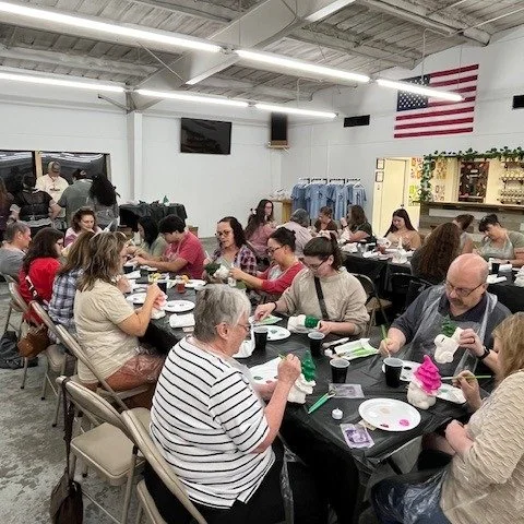 Thank you all for coming to our Christmas-y event 🎨🎄 Your creativity, laughter, and good vibes made the night magical! We love hosting moments like these 💫🍹 Next stop - December 6th, 6pm. Get your festive/ugly/holiday sweater on and join in the f