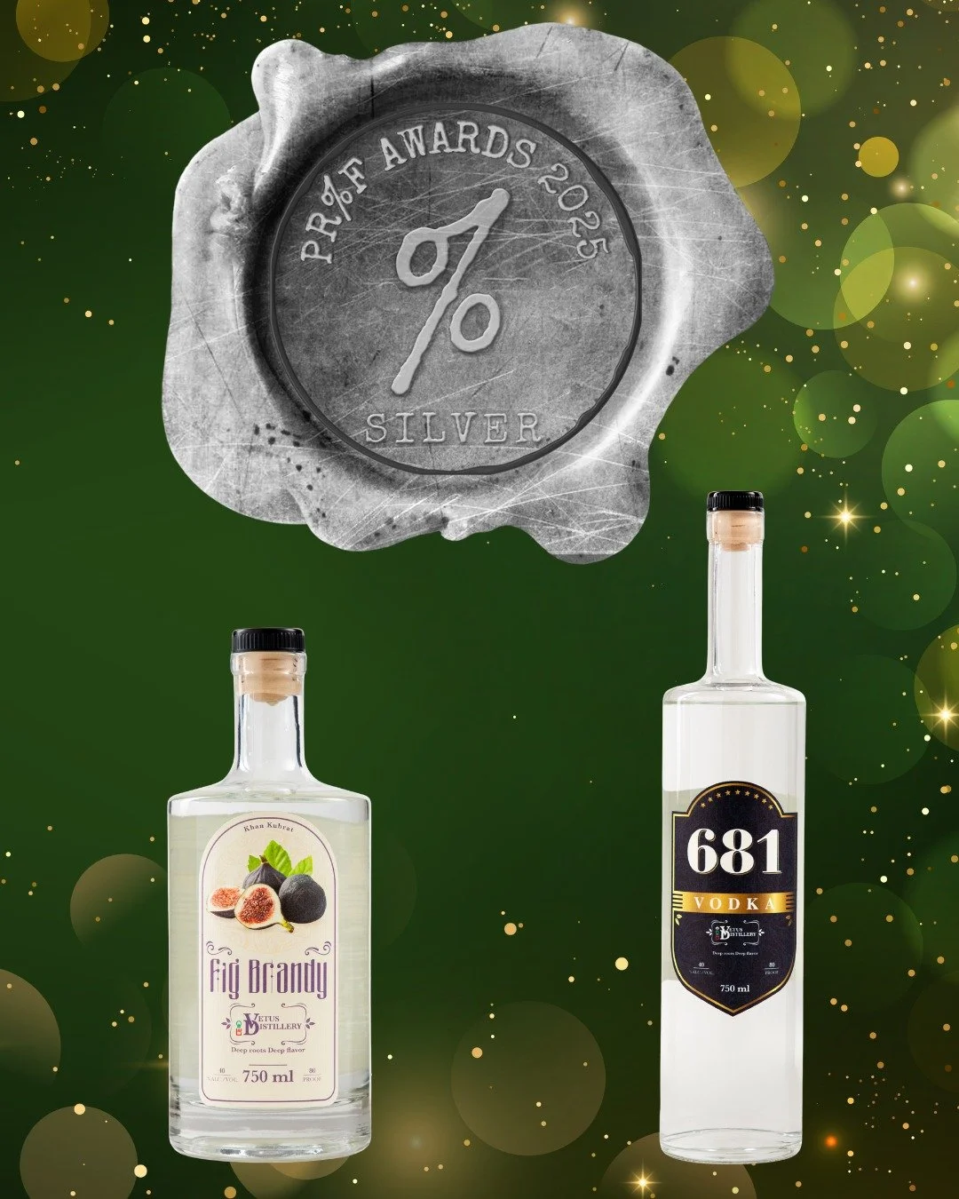 It's a good feeling when you start the year with recognition ✨ 

Still young, proudly local, and deeply rooted in craft and tradition - we have won again. Our Fig Brandy and 681 Vodka have each won a silver medal at the 2025 Pr%f Awards 🥈 

For a yo