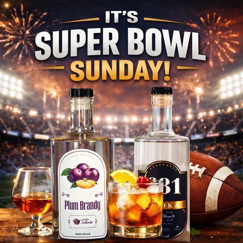 🏈 SUPER BOWL SUNDAY 🏆

Game day calls for award-winning spirits 🥃✨
Sip it. Mix it. Turn it into your signature game-day cocktail. 🍹🔥

Come grab your bottle before kickoff and toast like a champion tonight! 🍾🏆

Open 12-5