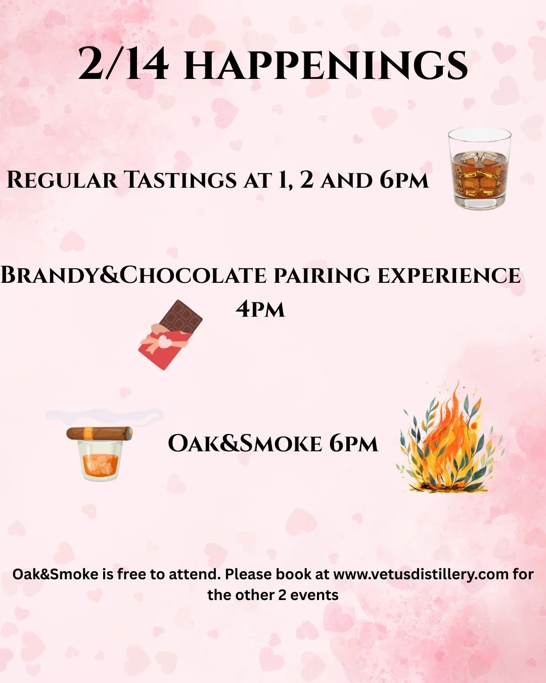 💗Just a few spots left for our intimate Brandy&amp;Chocolate pairing experience 💗
 ⏳ Booking closes tonight at 8pm

Link in bio to book