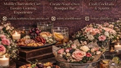 Join us for an evening of indulgence and creativity!

We&rsquo;re hosting a beautiful night featuring handcrafted charcuterie, curated cocktails, and a build-your-own flower bar experience 🌸🍸🧀

Sip, snack, and design your own fresh floral arrangem