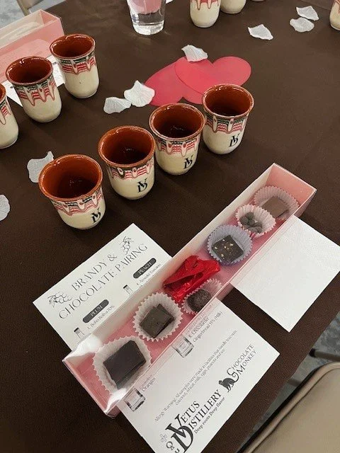 Brandy &amp; Chocolate Pairing | Vetus Distillery Events