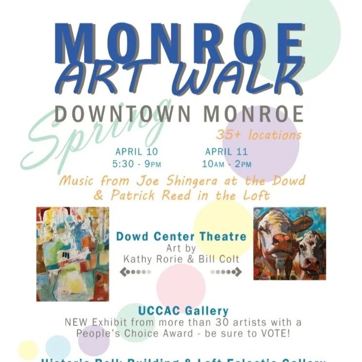 This Friday and Saturday (4/ 10 and 11) stop by and enjoy more than 40 pieces from the lovely and talented mother-daughter Albena Kircheva and Helena Radeva. 🎨 

We will also have music by Lynn Rivera on Friday evening 🎼

Stop by, grab a drink, and